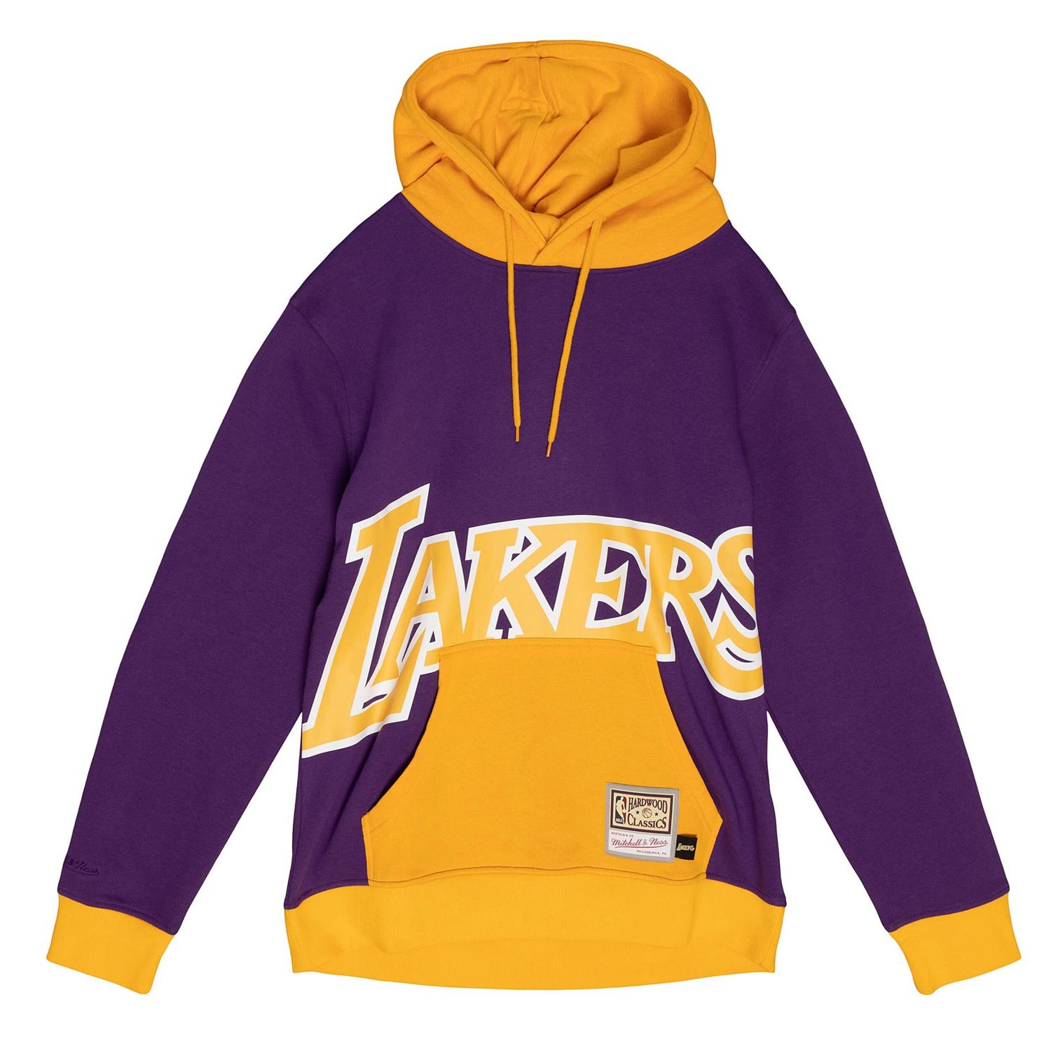 Mitchell & Ness Men’s Los Angeles Lakers Hardwood Classics Big Face 5.0 Pullover Hoodie - view number 2