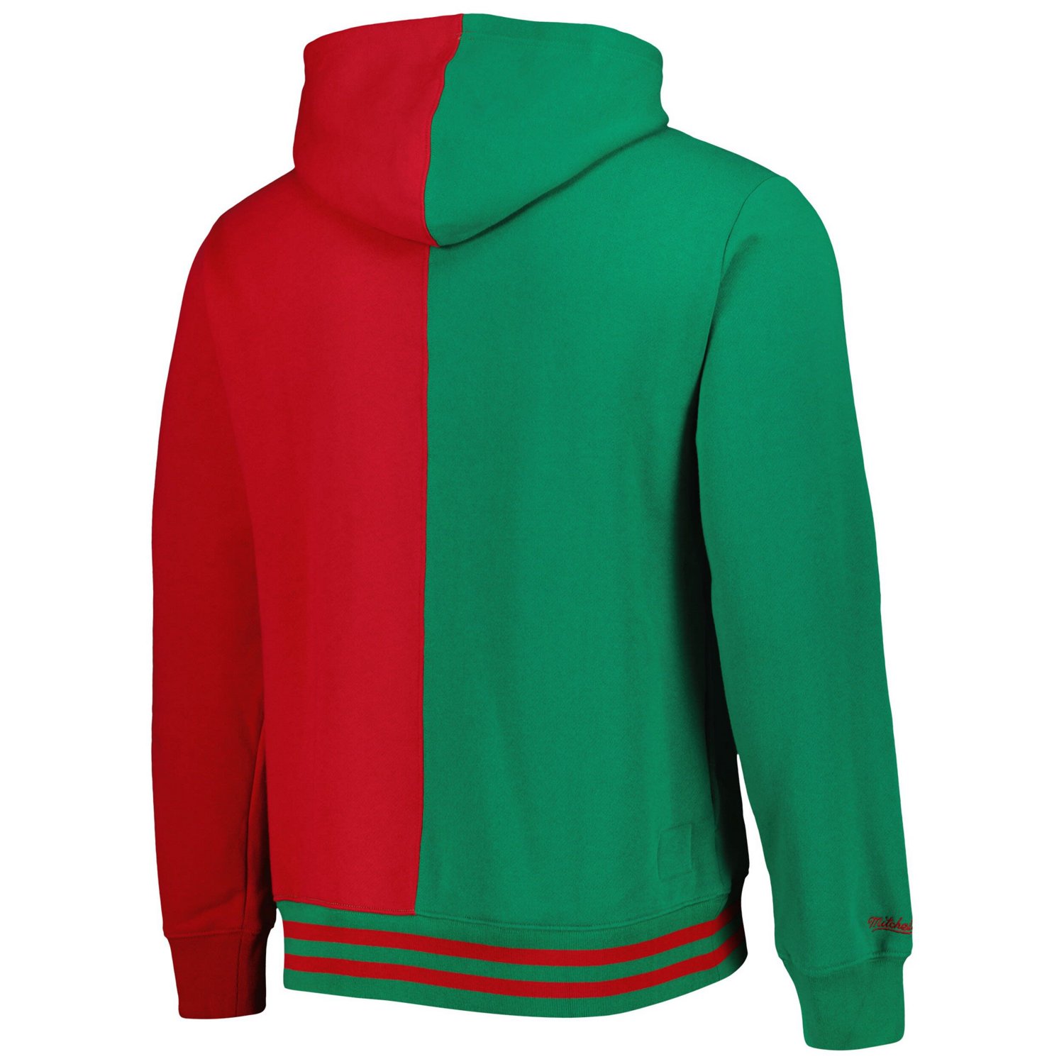 Mitchell & Ness Men’s Milwaukee Bucks Hardwood Classics Split Pullover Hoodie - view number 3