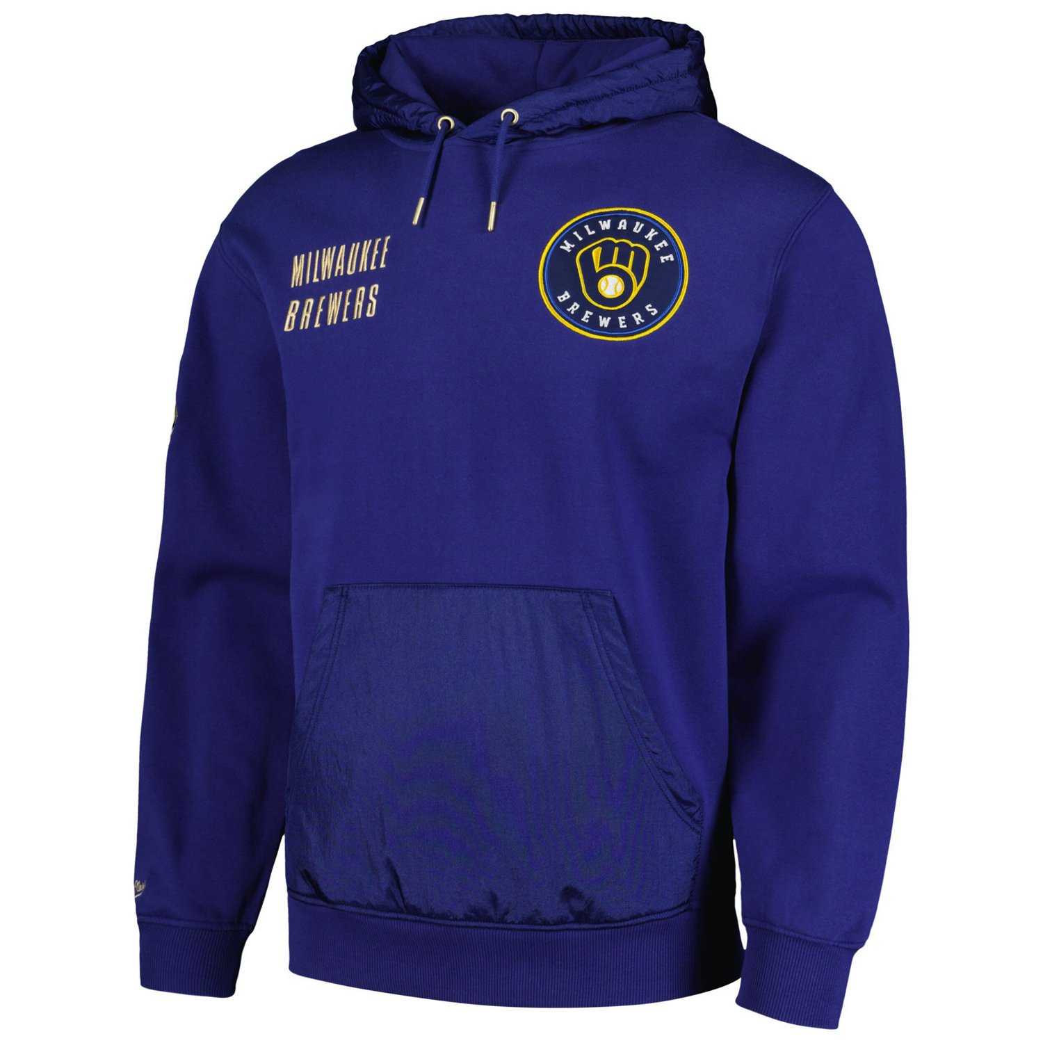 Mitchell  Ness Milwaukee Brewers Team OG 20 Current Logo Pullover Hoodie