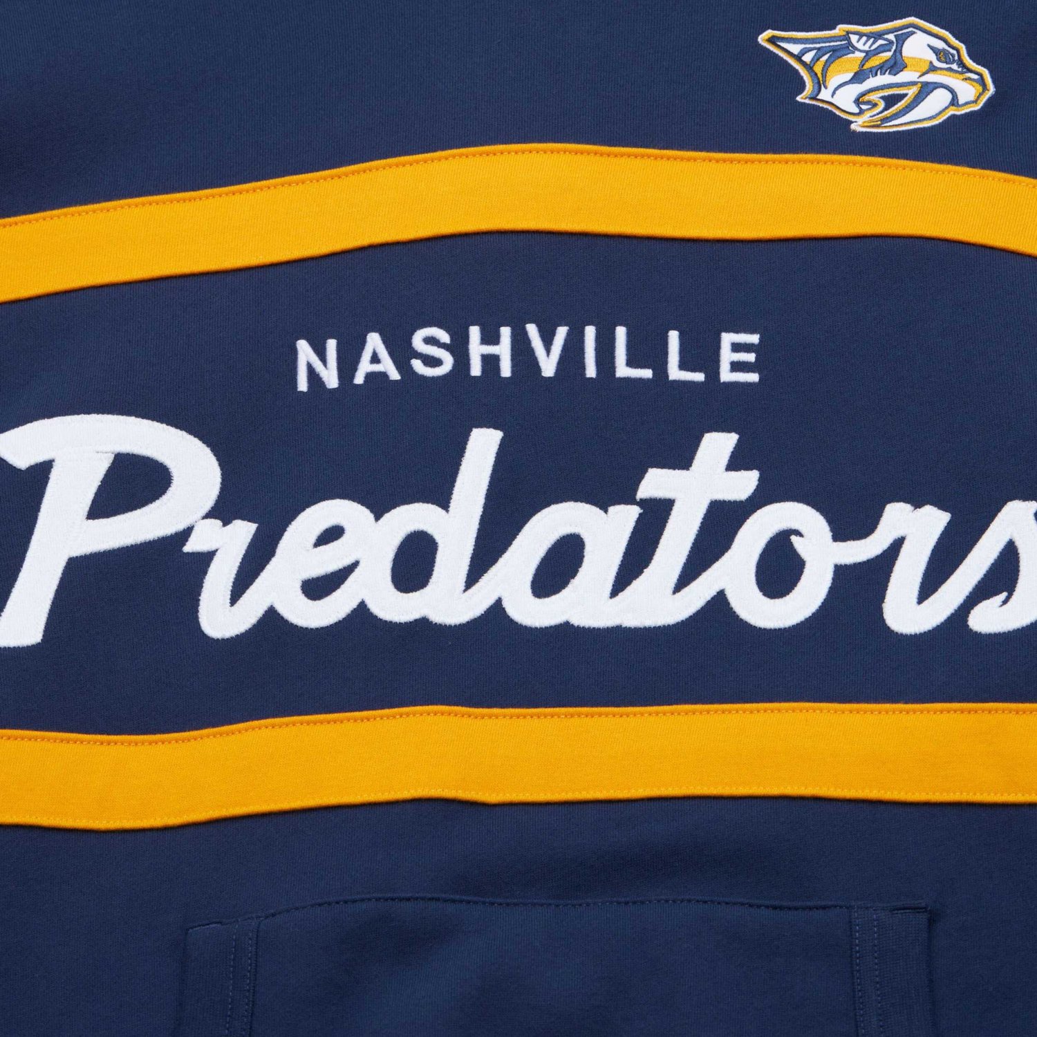 Mitchell  Ness Nashville Predators Head Coach Pullover Hoodie - view number 4