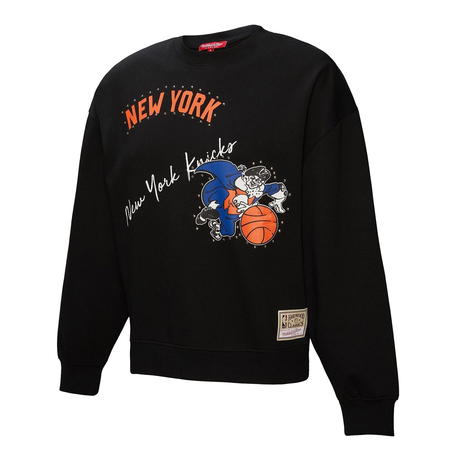 Mitchell  Ness New York Knicks Hardwood Classics Home Team Pullover Sweatshirt                                                   - view number 2