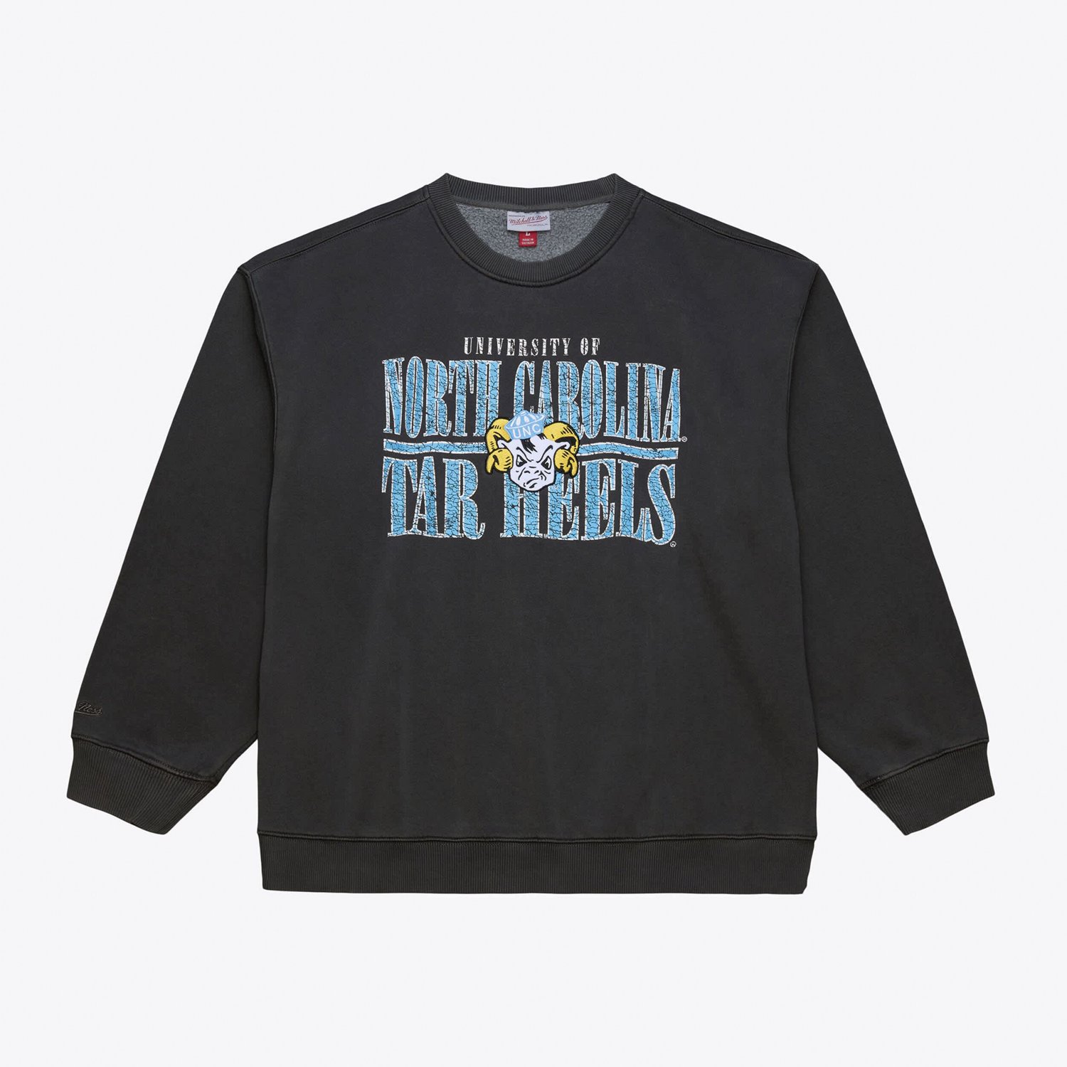 Mitchell  Ness North Carolina Tar Heels Downtown Fleece Sweatshirt