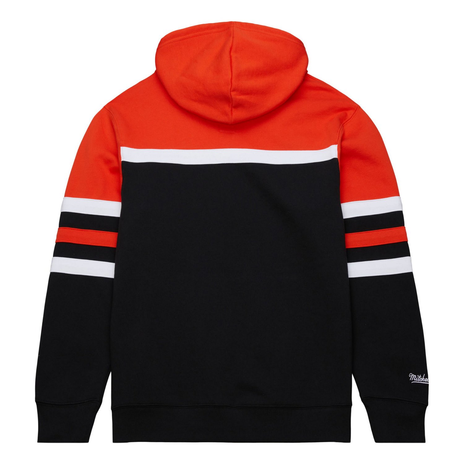 Mitchell  Ness Orange Philadelphia Flyers Head Coach Pullover Hoodie - view number 3