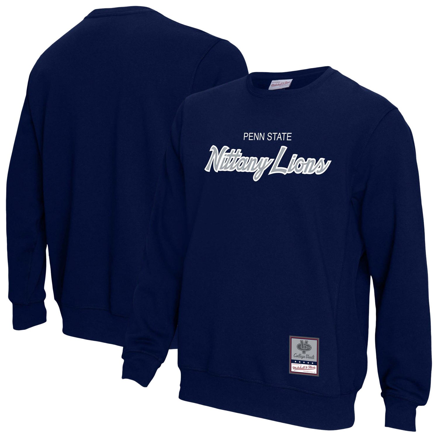 Mitchell  Ness Penn State Nittany Lions Elite Script Pullover Sweatshirt