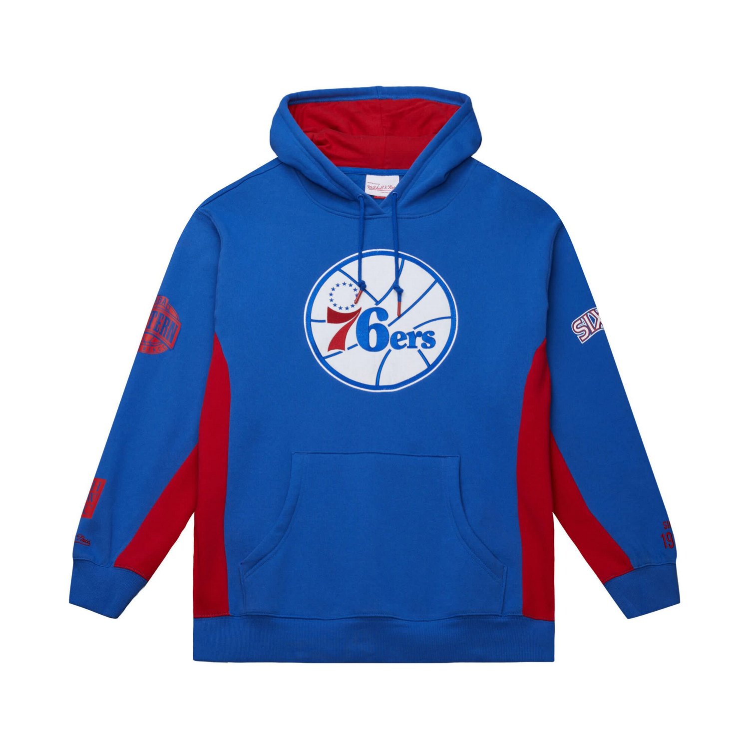 Mitchell  Ness Philadelphia 76ers Hardwood Classics Team Origins Fleece Pullover Hoodie - view number 2