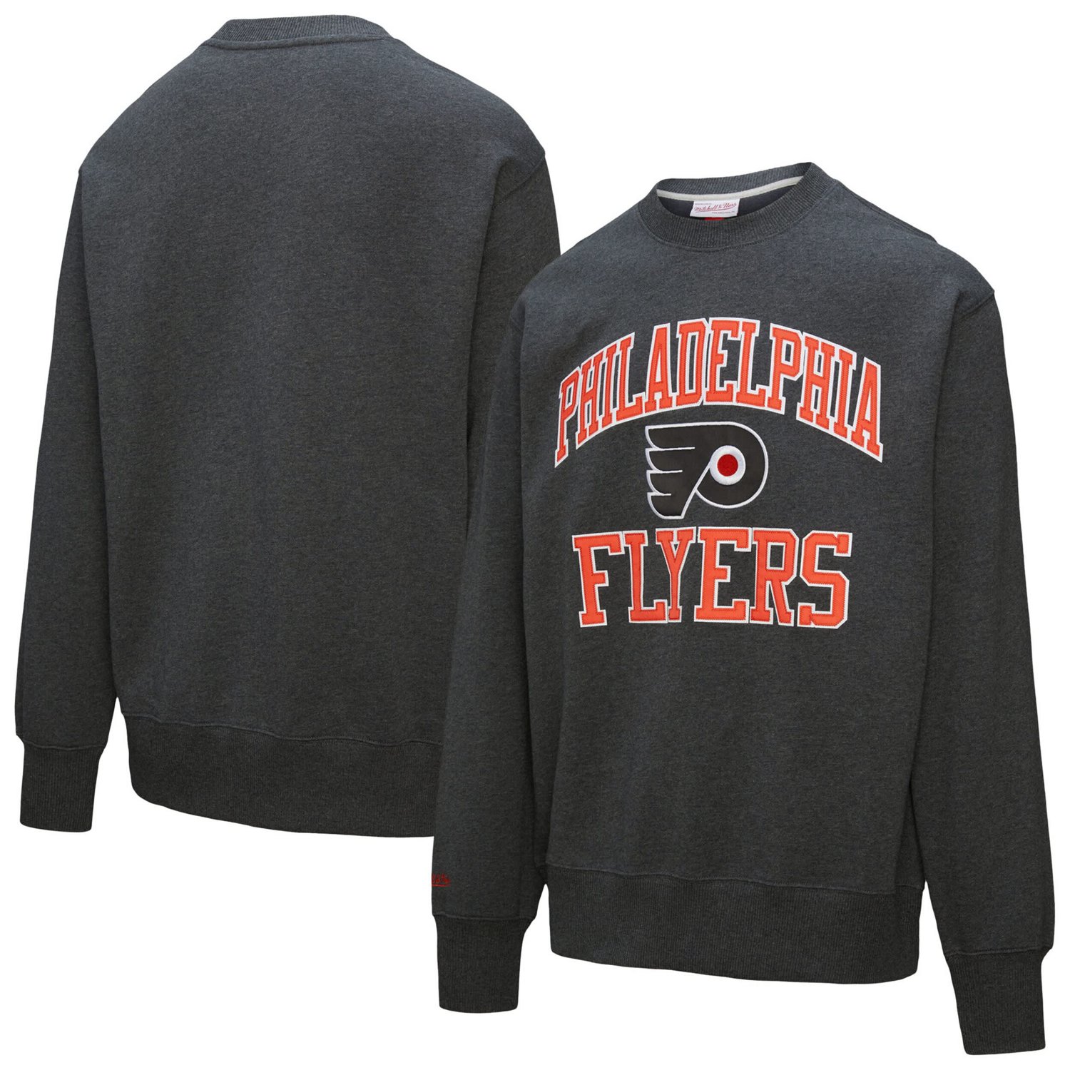 Mitchell  Ness Philadelphia Flyers Playoff Win Fleece Pullover Sweatshirt