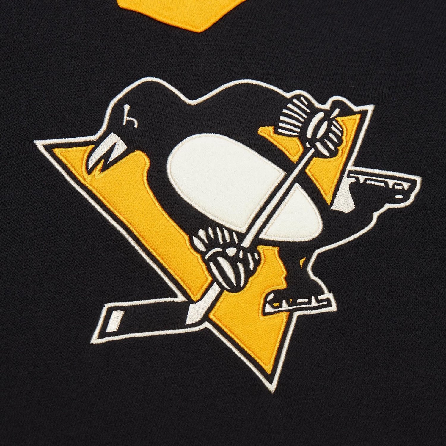 Mitchell  Ness Pittsburgh Penguins Heritage Lace-Up Pullover Sweatshirt                                                          - view number 4