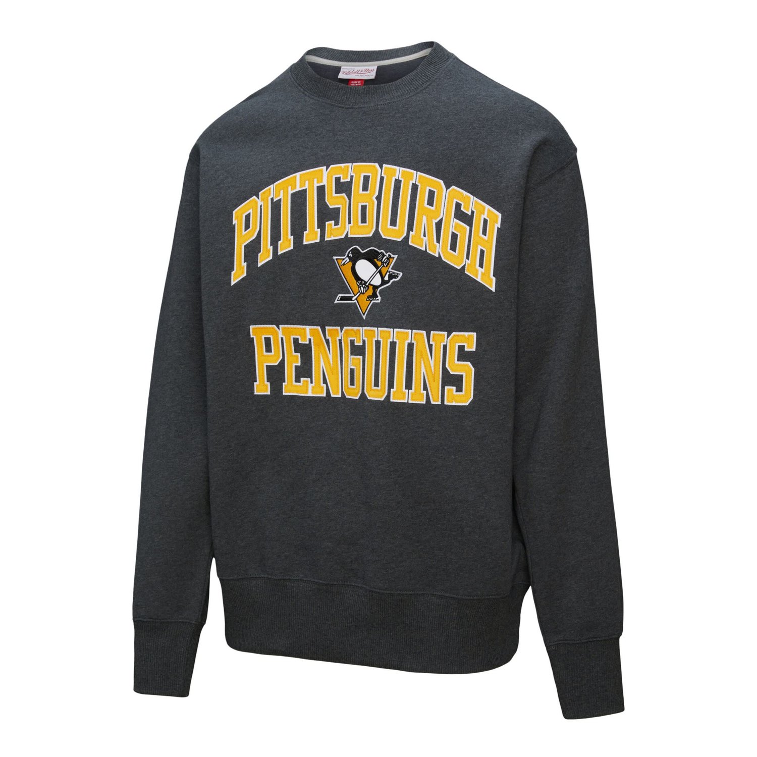 Mitchell  Ness Pittsburgh Penguins Playoff Win Fleece Pullover Sweatshirt - view number 2