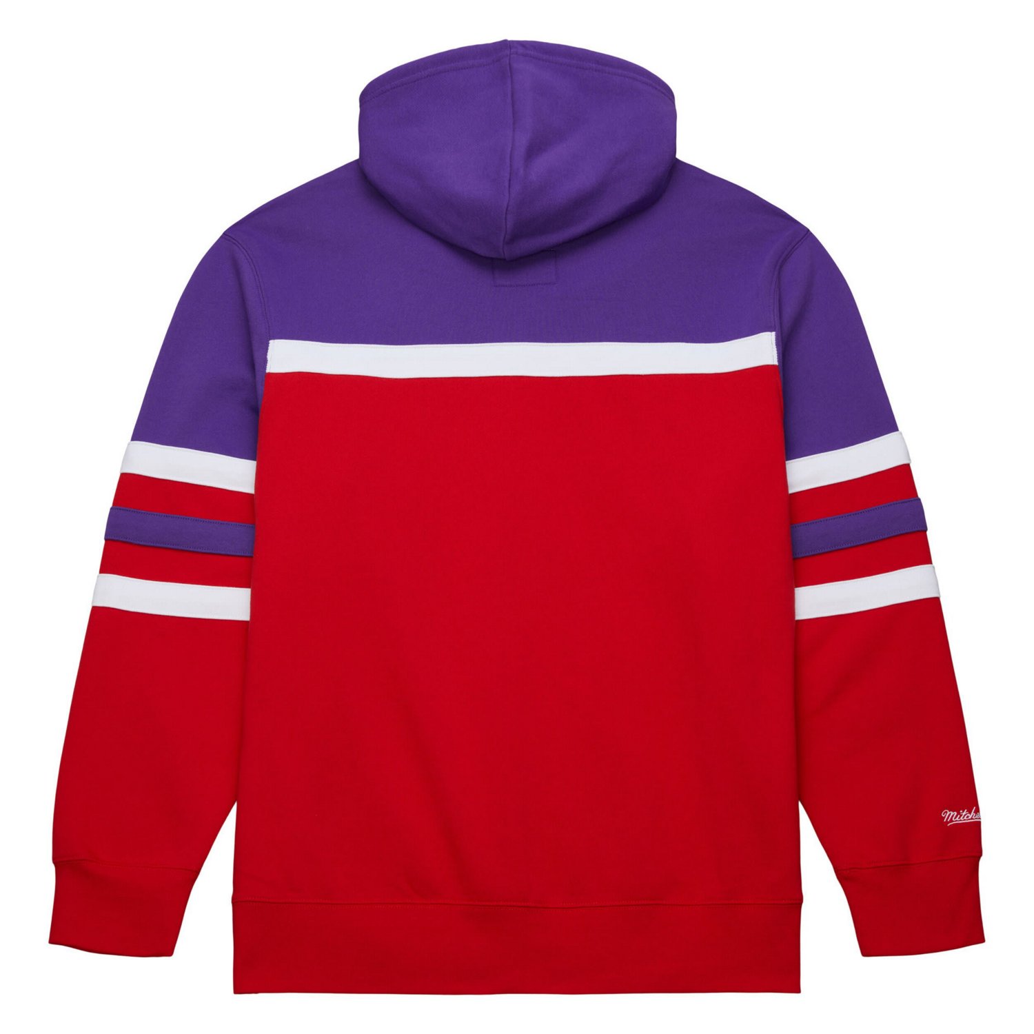 Mitchell  Ness Purple Toronto Raptors Head Coach Pullover Hoodie                                                                 - view number 3