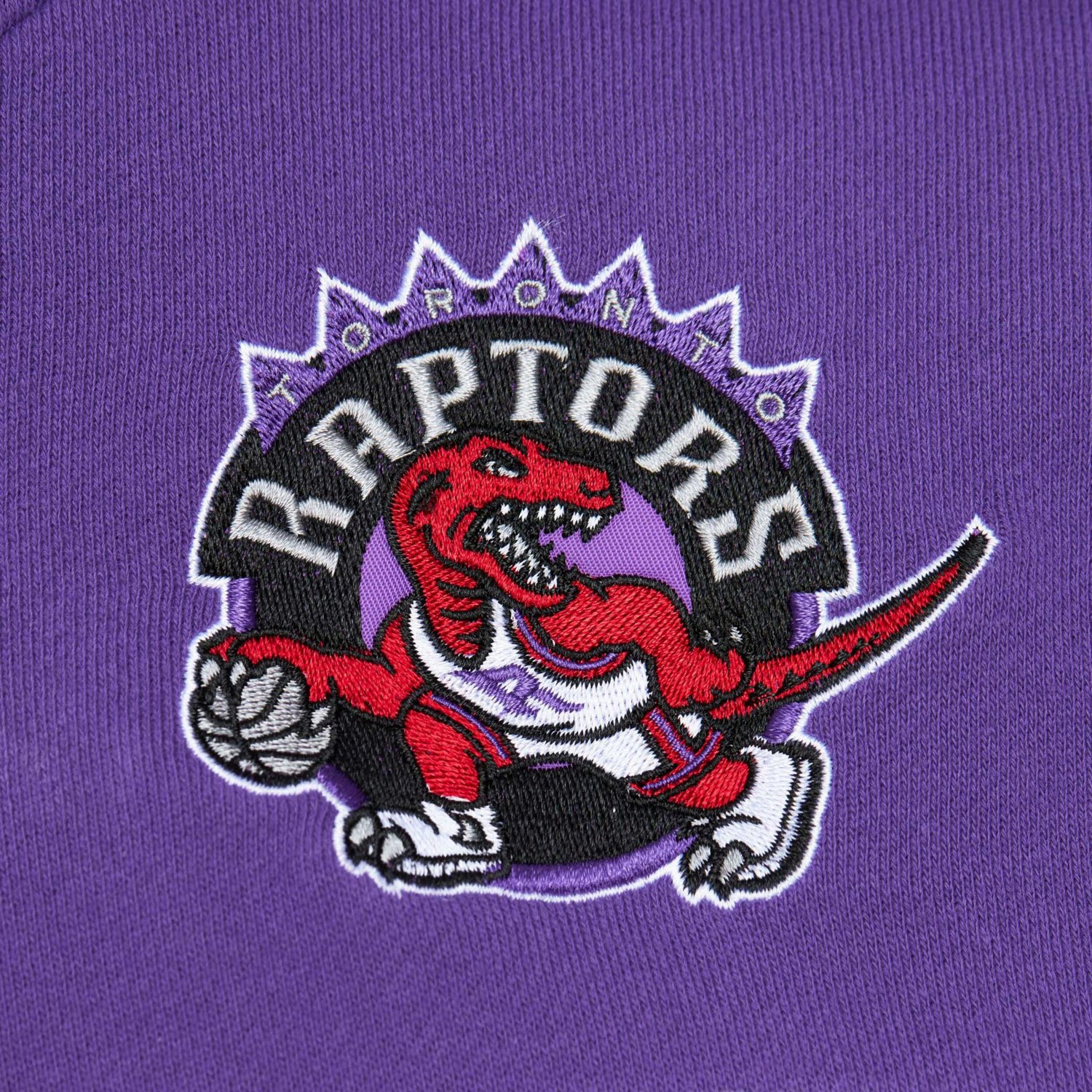 Mitchell  Ness Purple Toronto Raptors Head Coach Pullover Hoodie                                                                 - view number 4