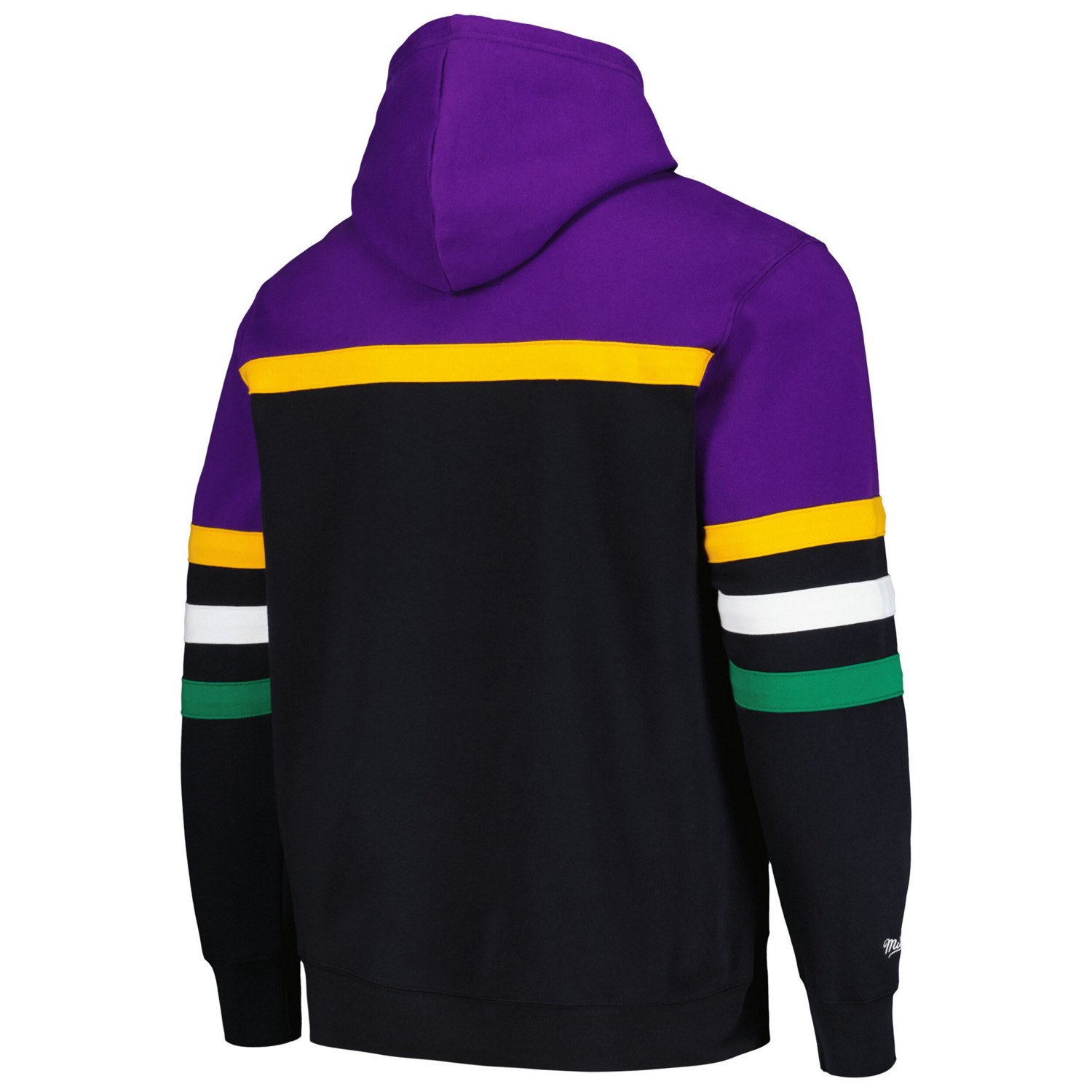Mitchell  Ness Purple Utah Jazz Head Coach Pullover Hoodie                                                                       - view number 3