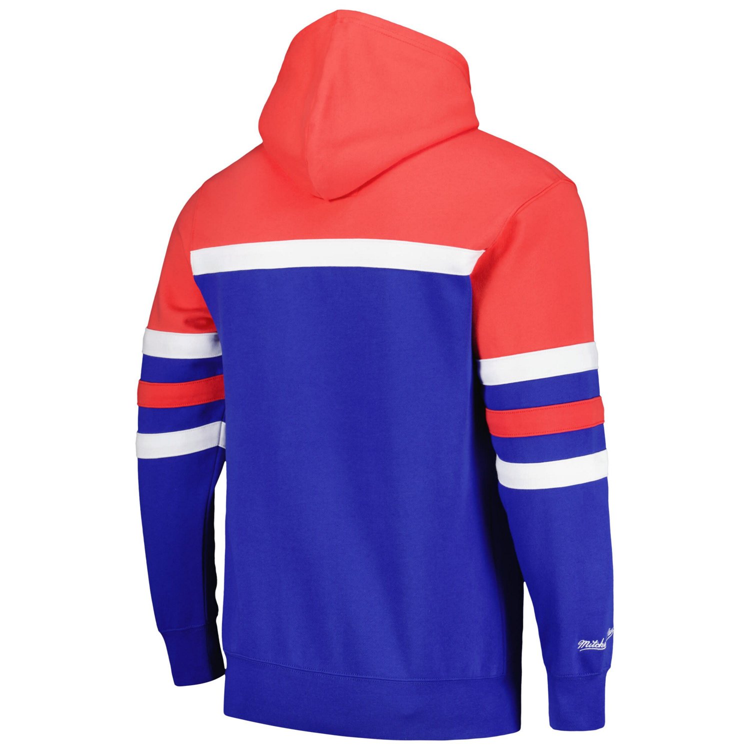 Mitchell  Ness Red Denver Nuggets Head Coach Pullover Hoodie