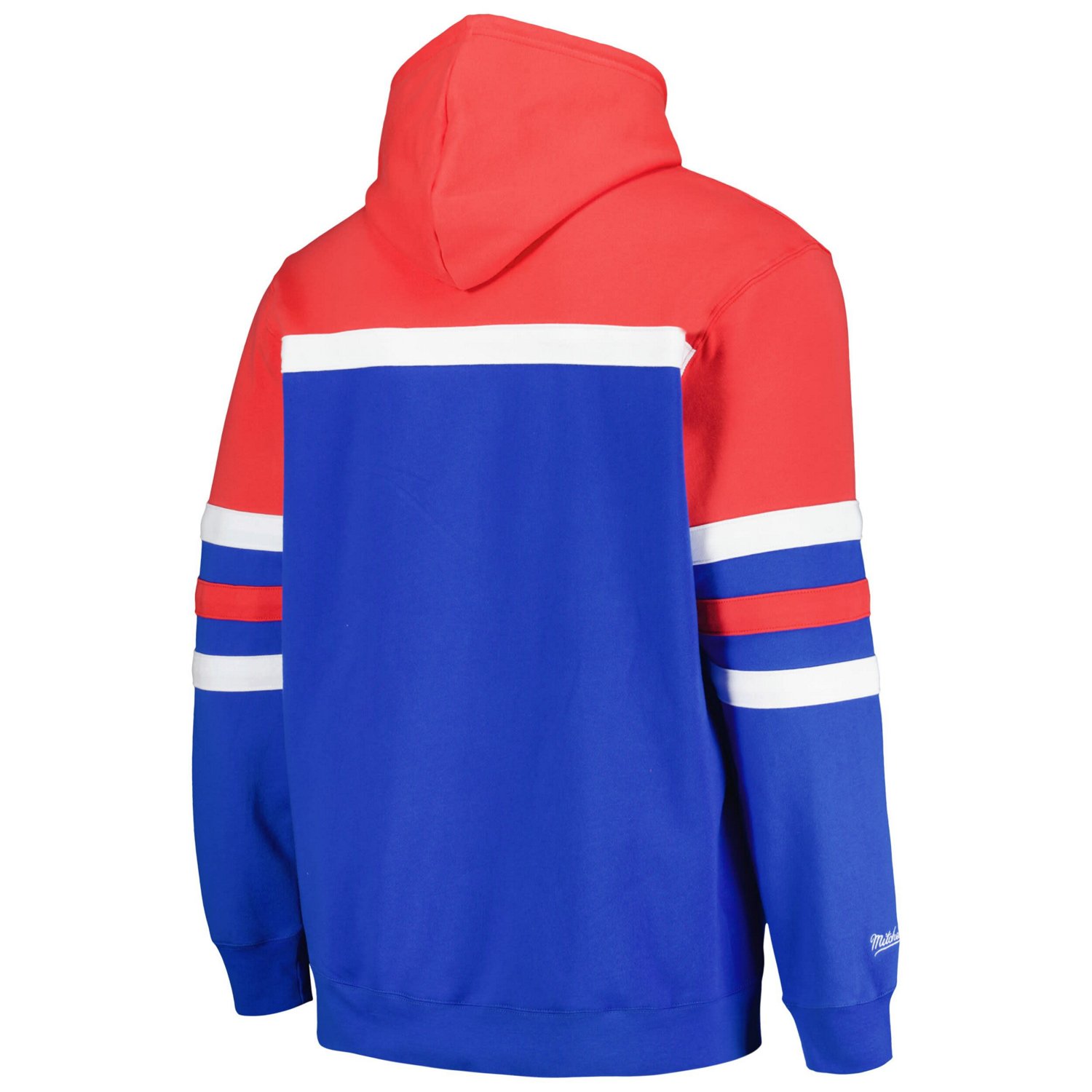 Mitchell  Ness Red LA Clippers Head Coach Pullover Hoodie                                                                        - view number 3