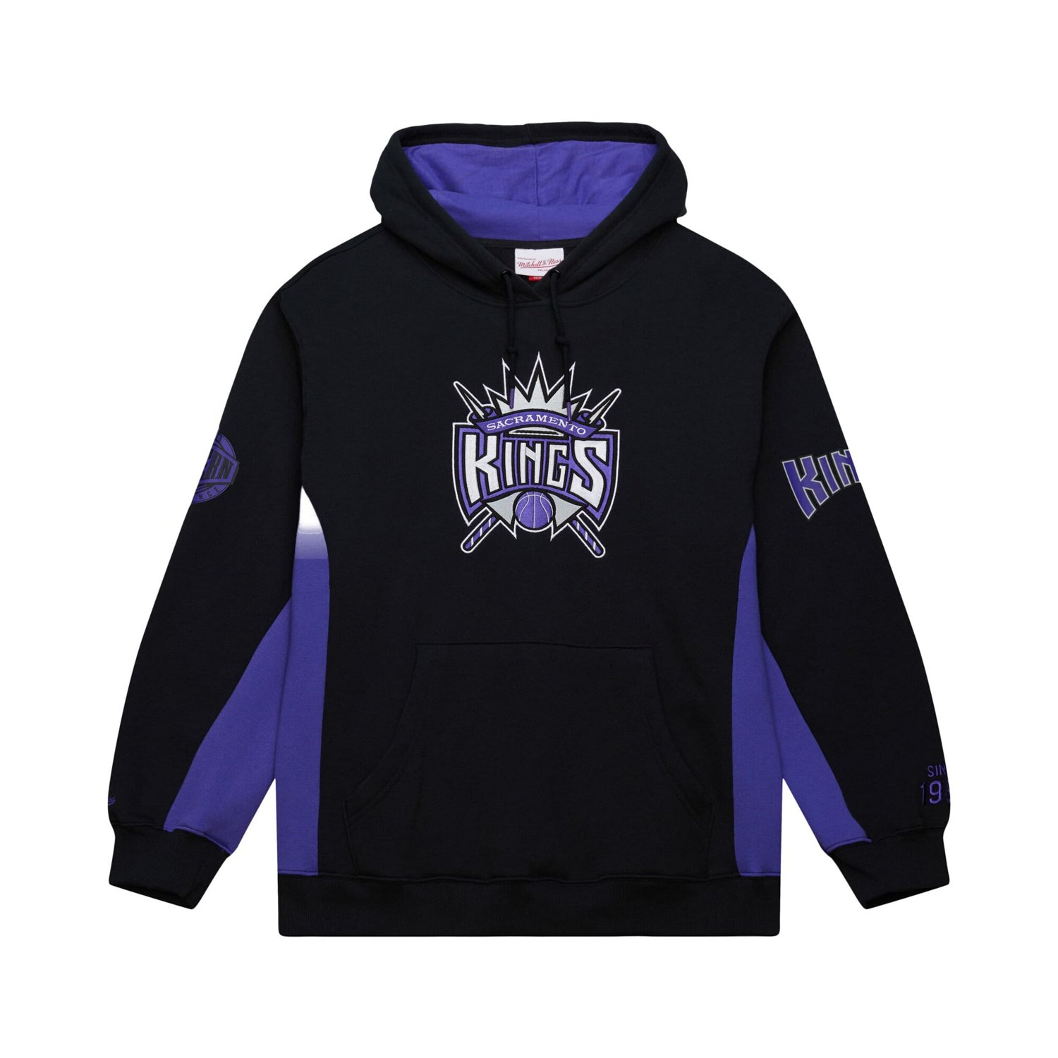 Mitchell  Ness Sacramento Kings Hardwood Classics Team Origins Fleece Pullover Hoodie                                            - view number 2