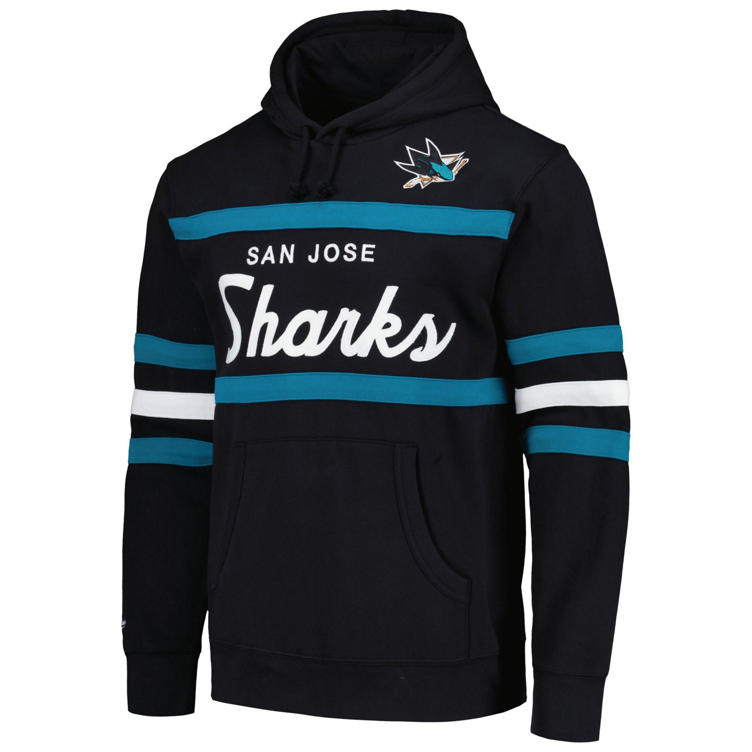 Mitchell  Ness San Jose Sharks Head Coach Pullover Hoodie - view number 2