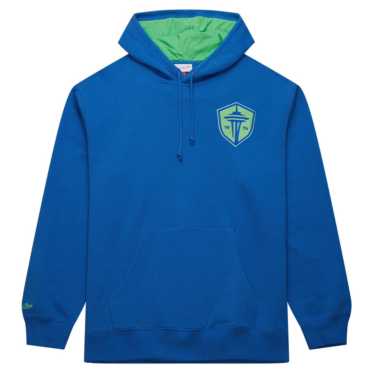 Mitchell  Ness Seattle Sounders FC Crest Fleece Pullover Hoodie - view number 2