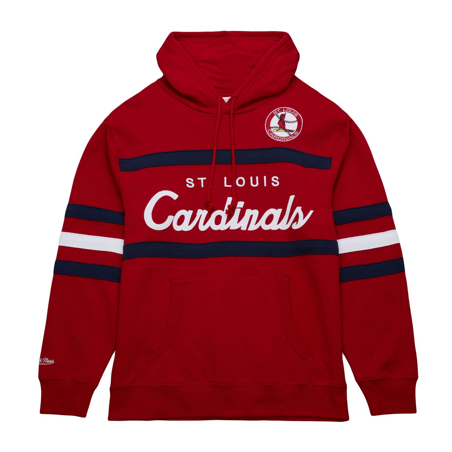 Mitchell  Ness St Louis Cardinals Head Coach Pullover Hoodie