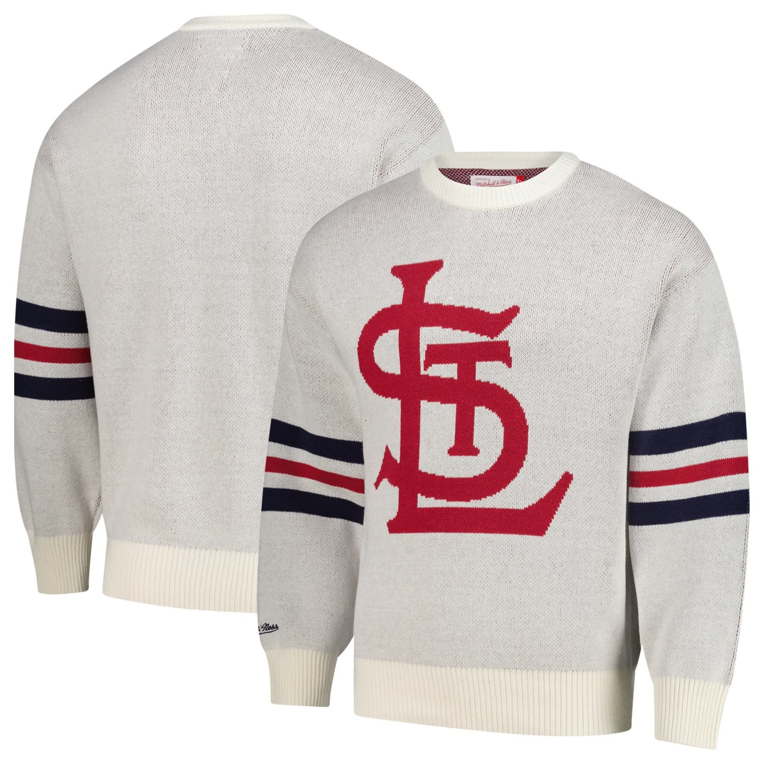 Mitchell  Ness St Louis Cardinals Retro Pullover Sweater