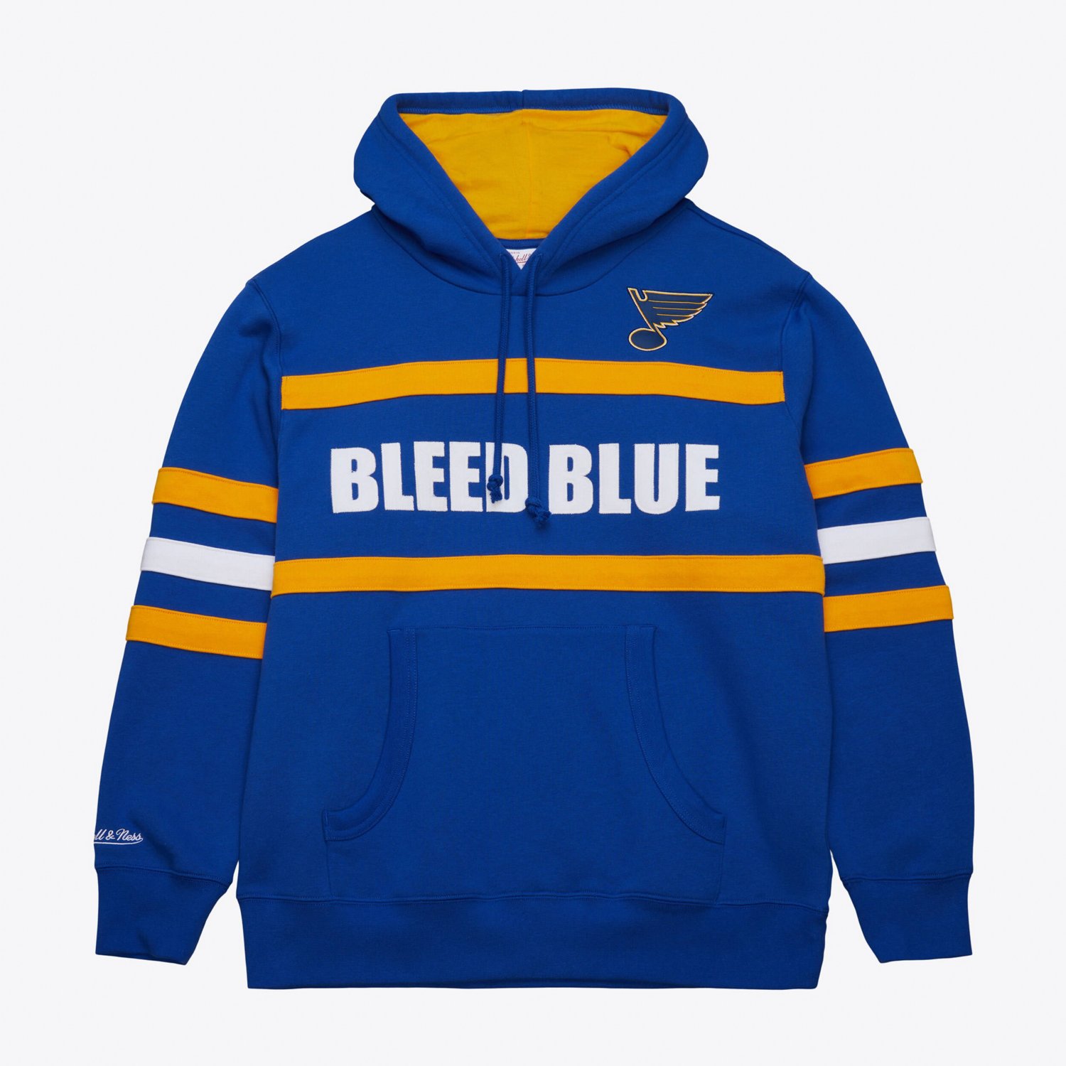 Mitchell  Ness St Louis s Head Coach Slogan Pullover Hoodie