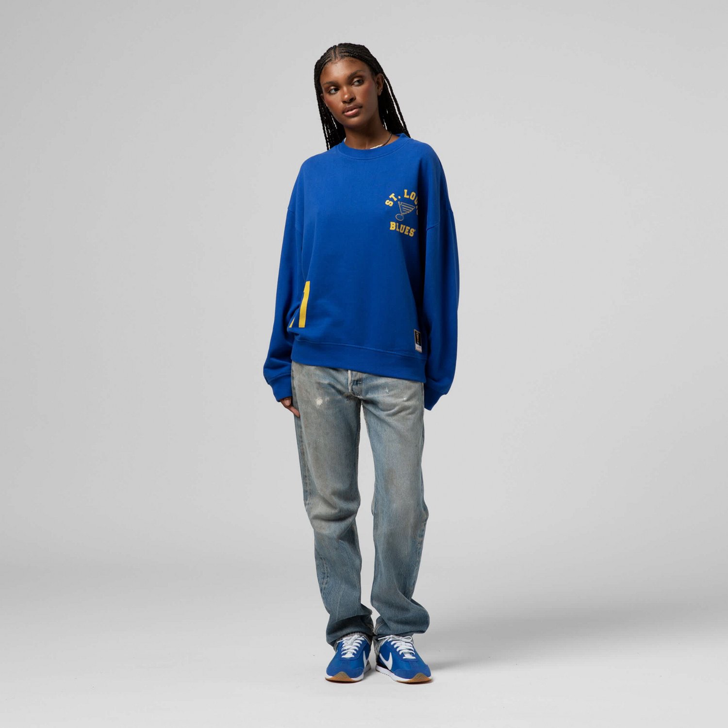 Mitchell  Ness St Louis s Vintage Crewneck Sweatshirt - view number 3