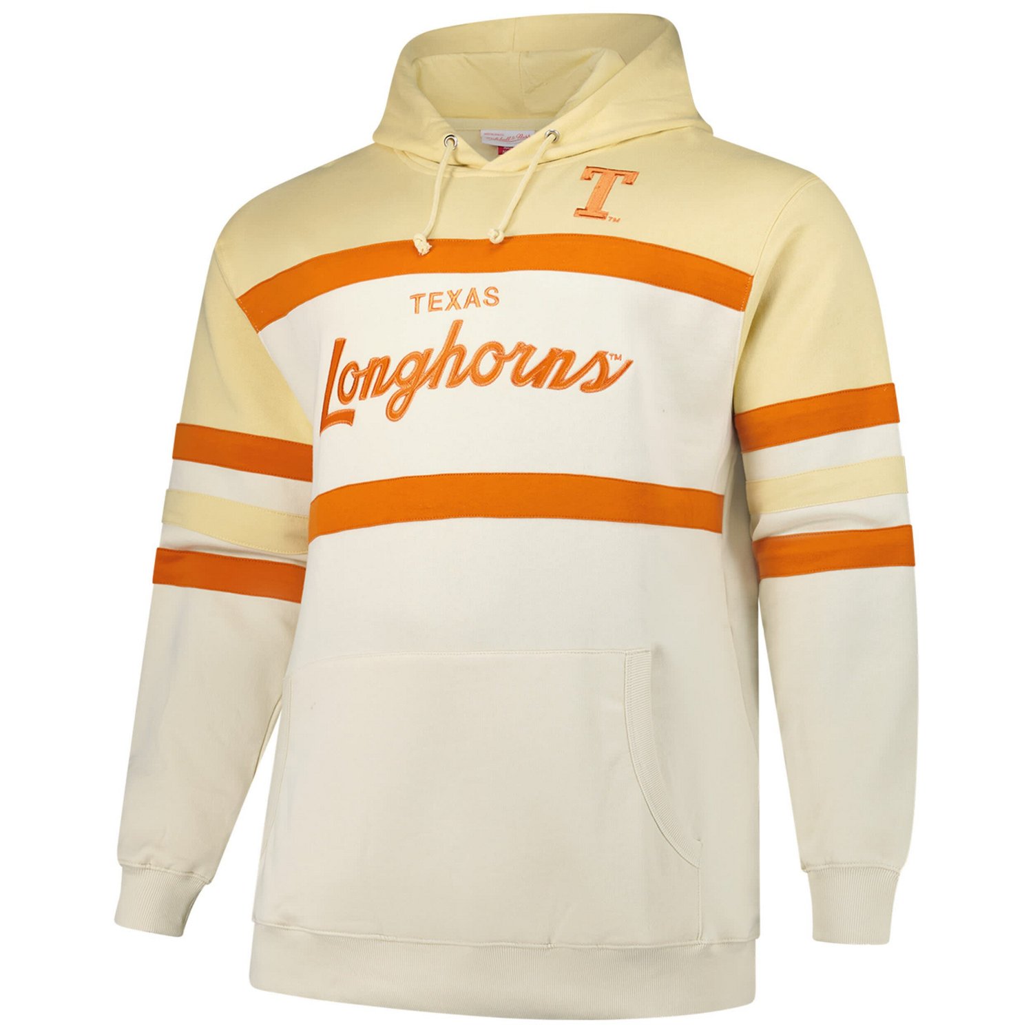 Mitchell  Ness Texas Longhorns Big  Tall Head Coach Pullover Hoodie                                                              - view number 2
