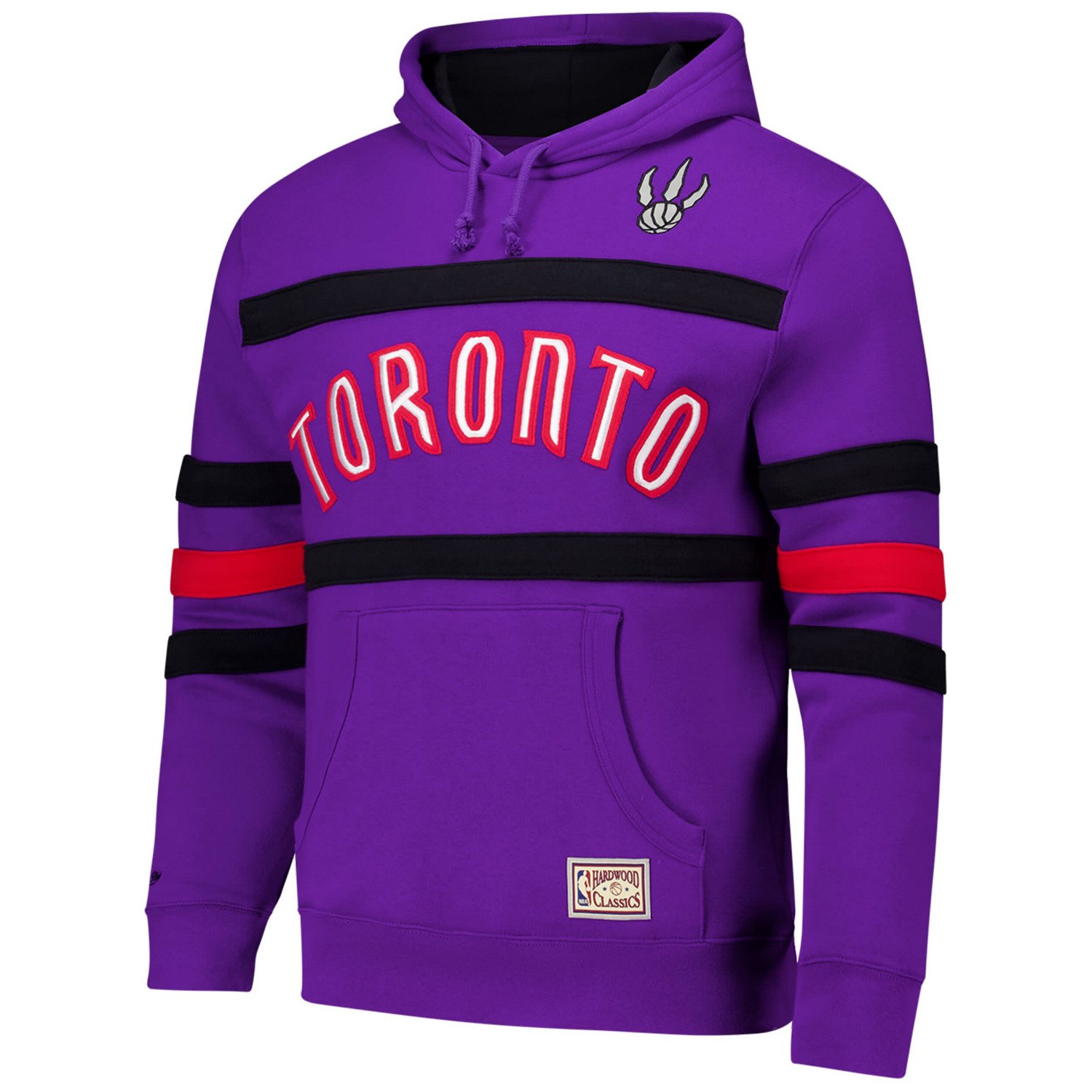 Mitchell  Ness Toronto Raptors Hardwood Classics Nights Head Coach Pullover Hoodie - view number 2