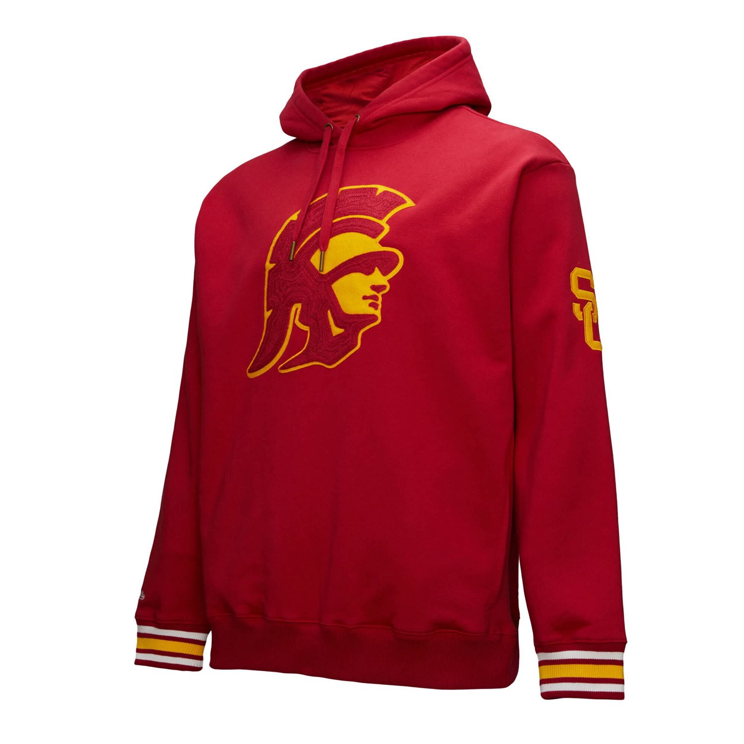 Mitchell  Ness USC Trojans Chainstich Fleece Pullover Hoodie                                                                     - view number 2