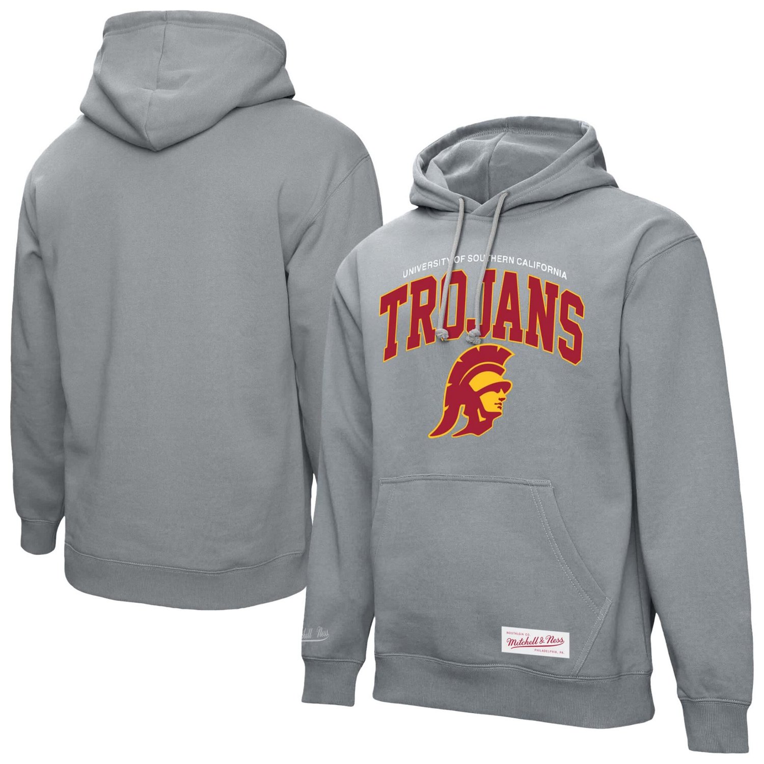 Mitchell  Ness USC Trojans Classic Arch Pullover Hoodie - view number 1