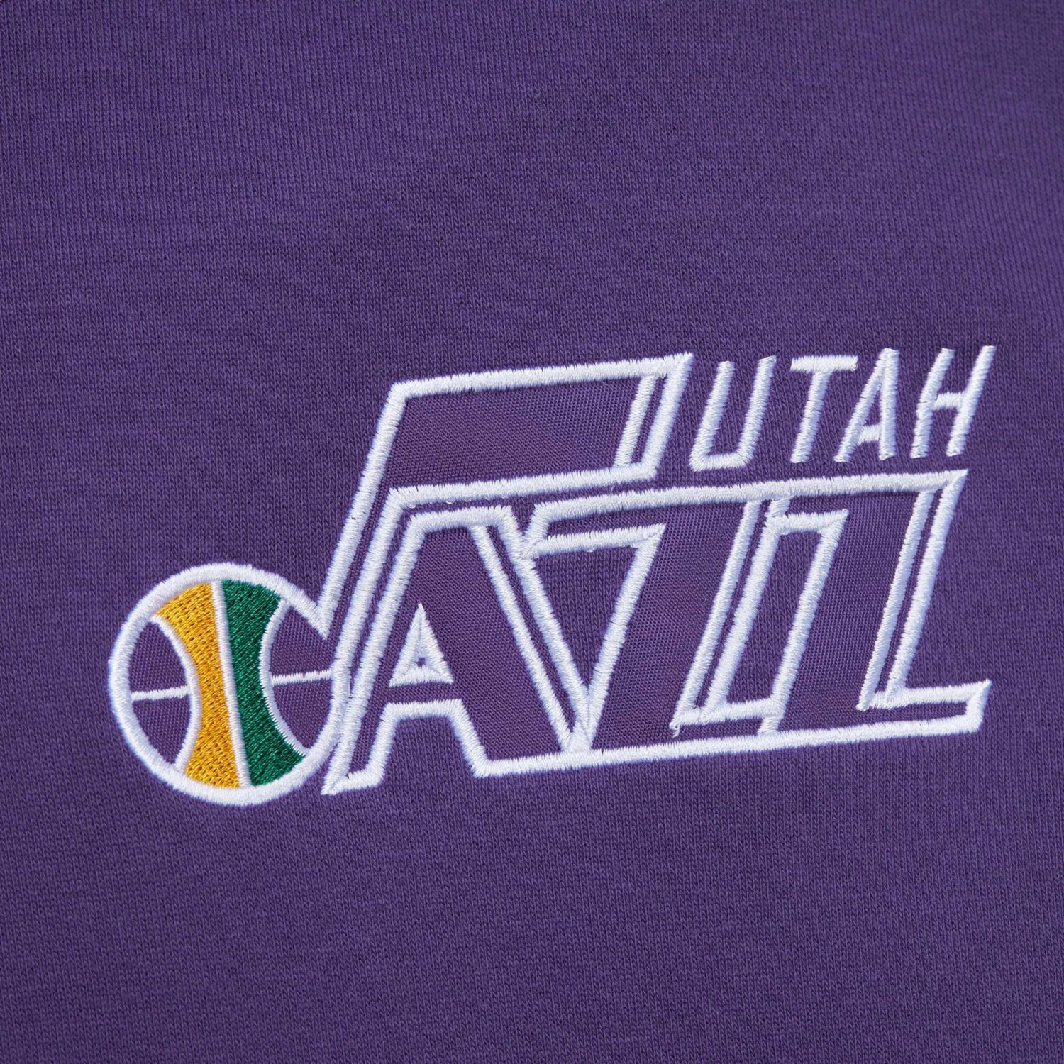 Mitchell  Ness Utah Jazz Team OG 20 Vintage Logo Fleece Pullover Hoodie                                                          - view number 4