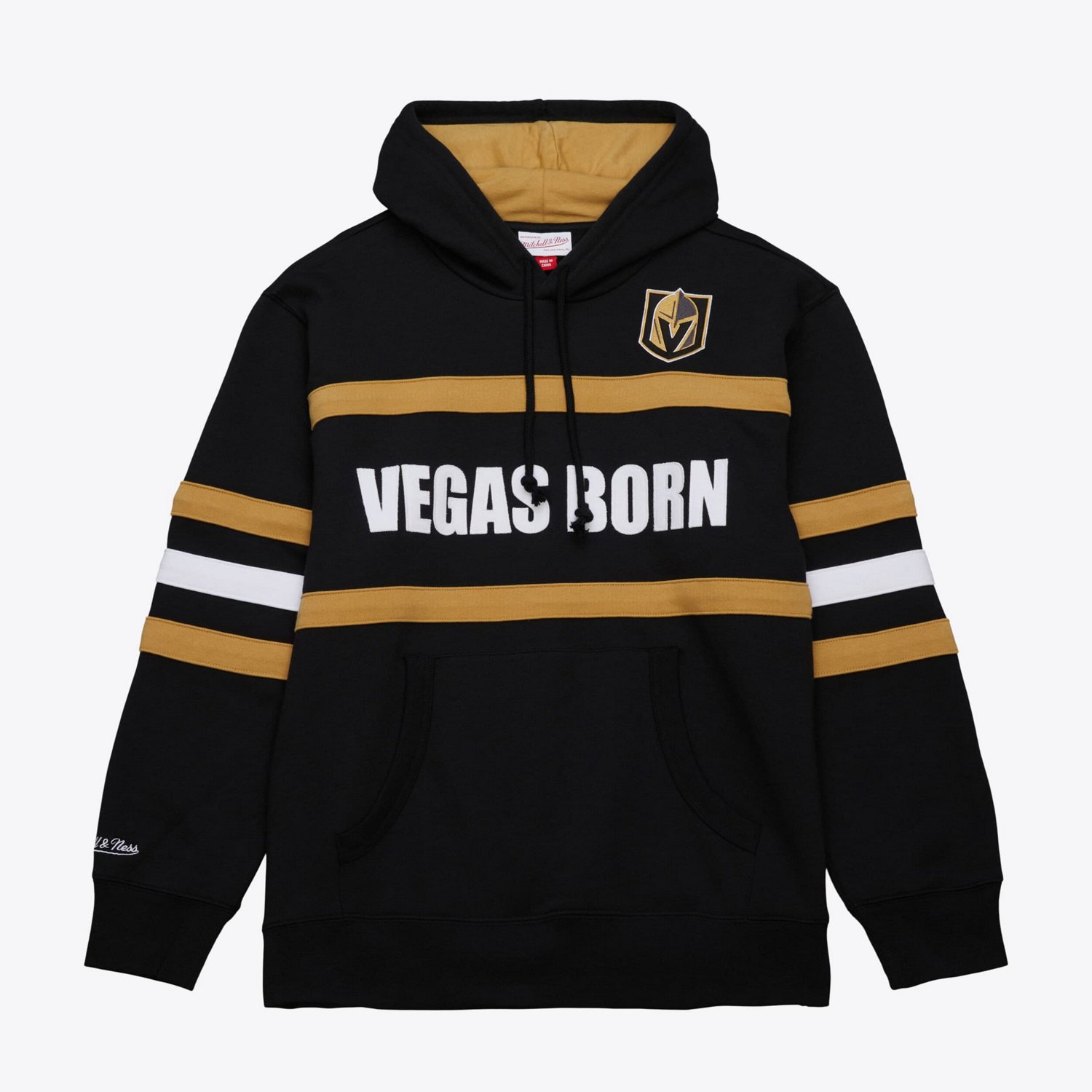 Mitchell  Ness Vegas Golden Knights Head Coach Slogan Pullover Hoodie