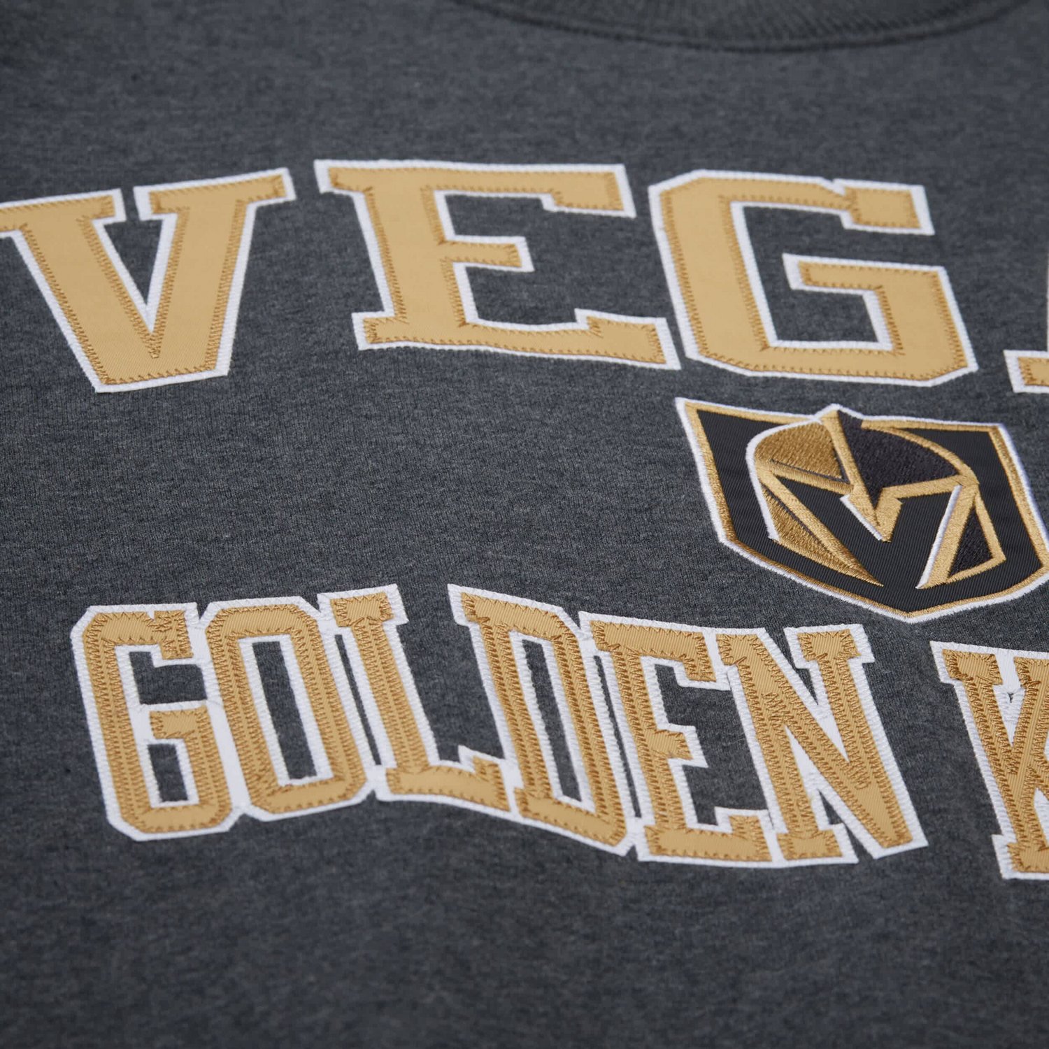 Mitchell  Ness Vegas Golden Knights Playoff Win Fleece Pullover Sweatshirt - view number 4