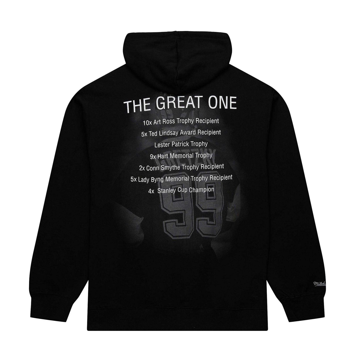 Mitchell  Ness Wayne Gretzky Los Angeles Kings Premium Name  Number Fleece Pullover Sweatshirt                                   - view number 3