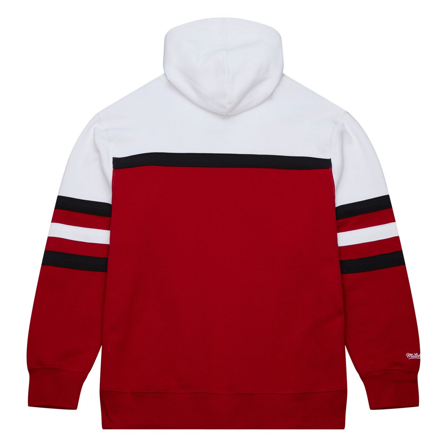 Mitchell  Ness White Miami Heat Head Coach Pullover Hoodie                                                                       - view number 3