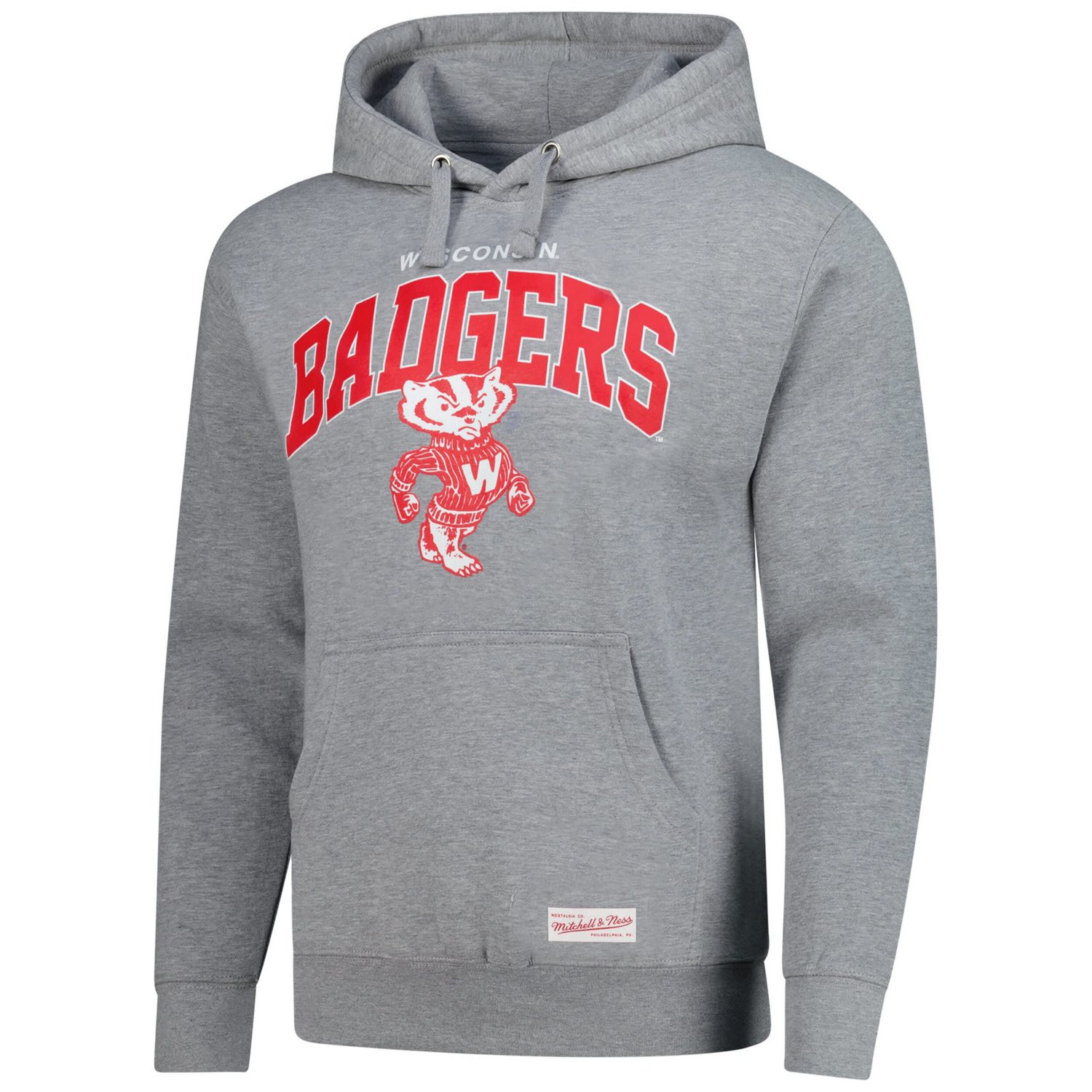 Mitchell  Ness Wisconsin Badgers Classic Arch Pullover Hoodie - view number 2