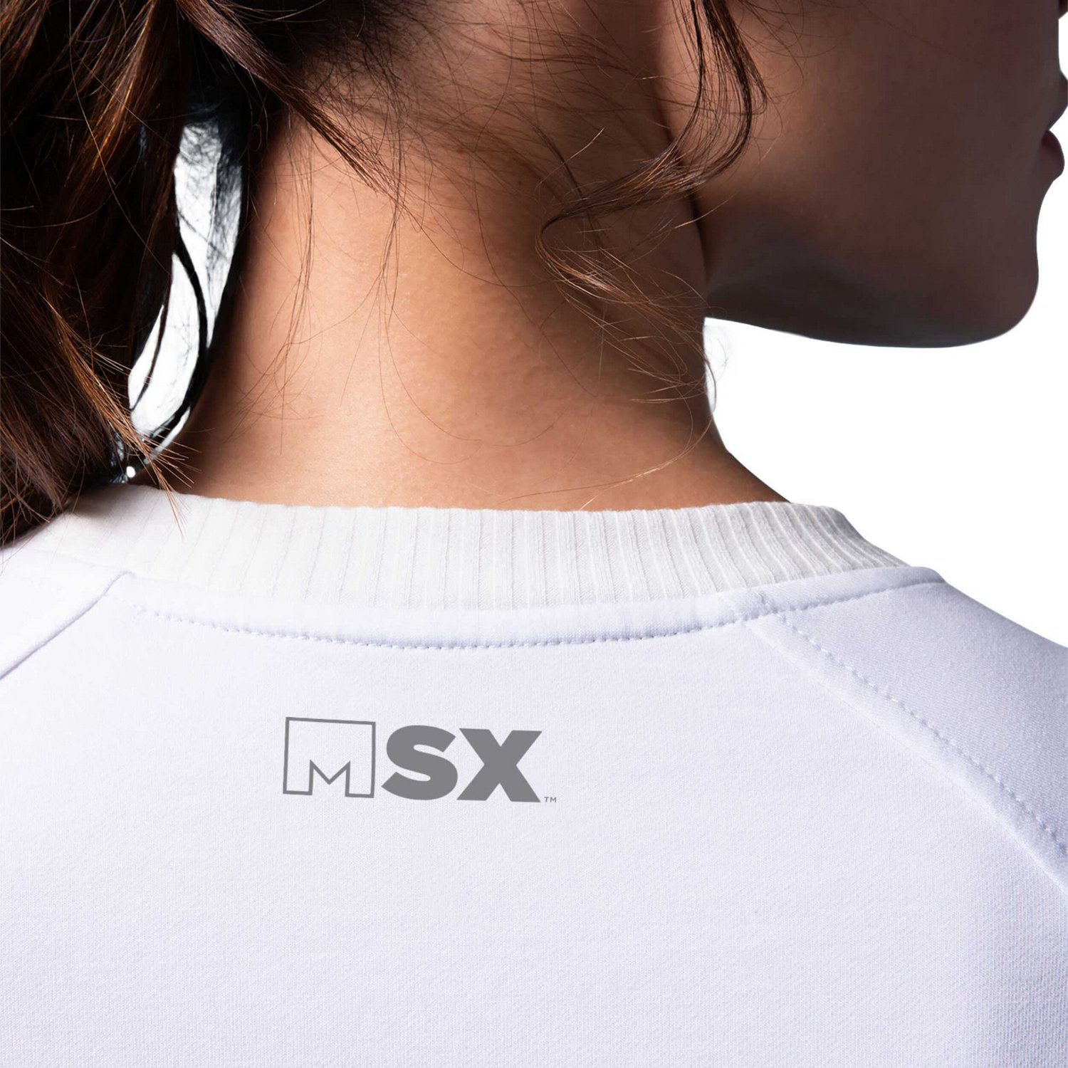 MSX by Michael Strahan Boston Bruins Millie Raglan Pullover Sweatshirt - view number 3