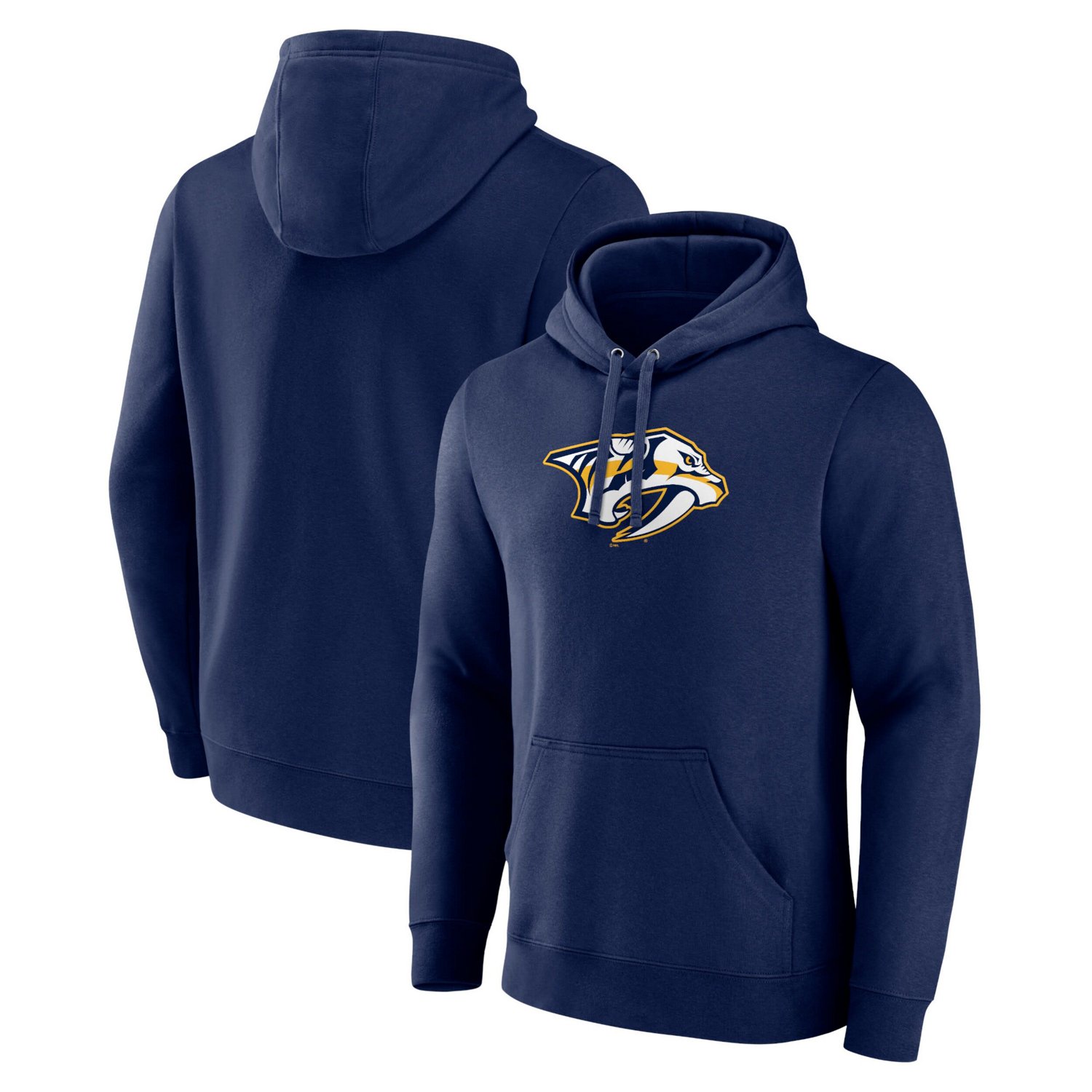 Nashville Predators Primary Logo Pullover Hoodie
