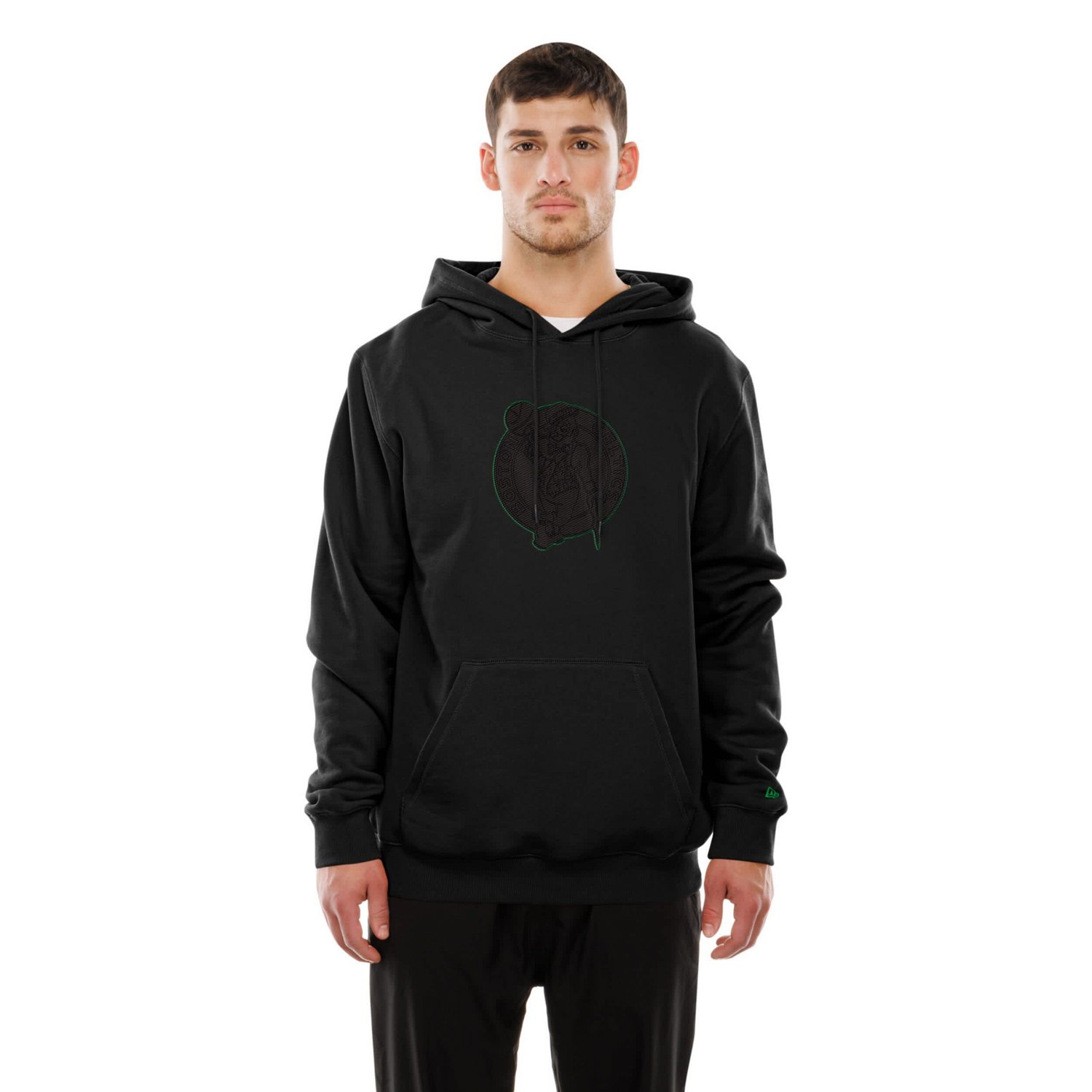 New Era Boston Celtics Tonal Color Pop Premium Pullover Hoodie - view number 4