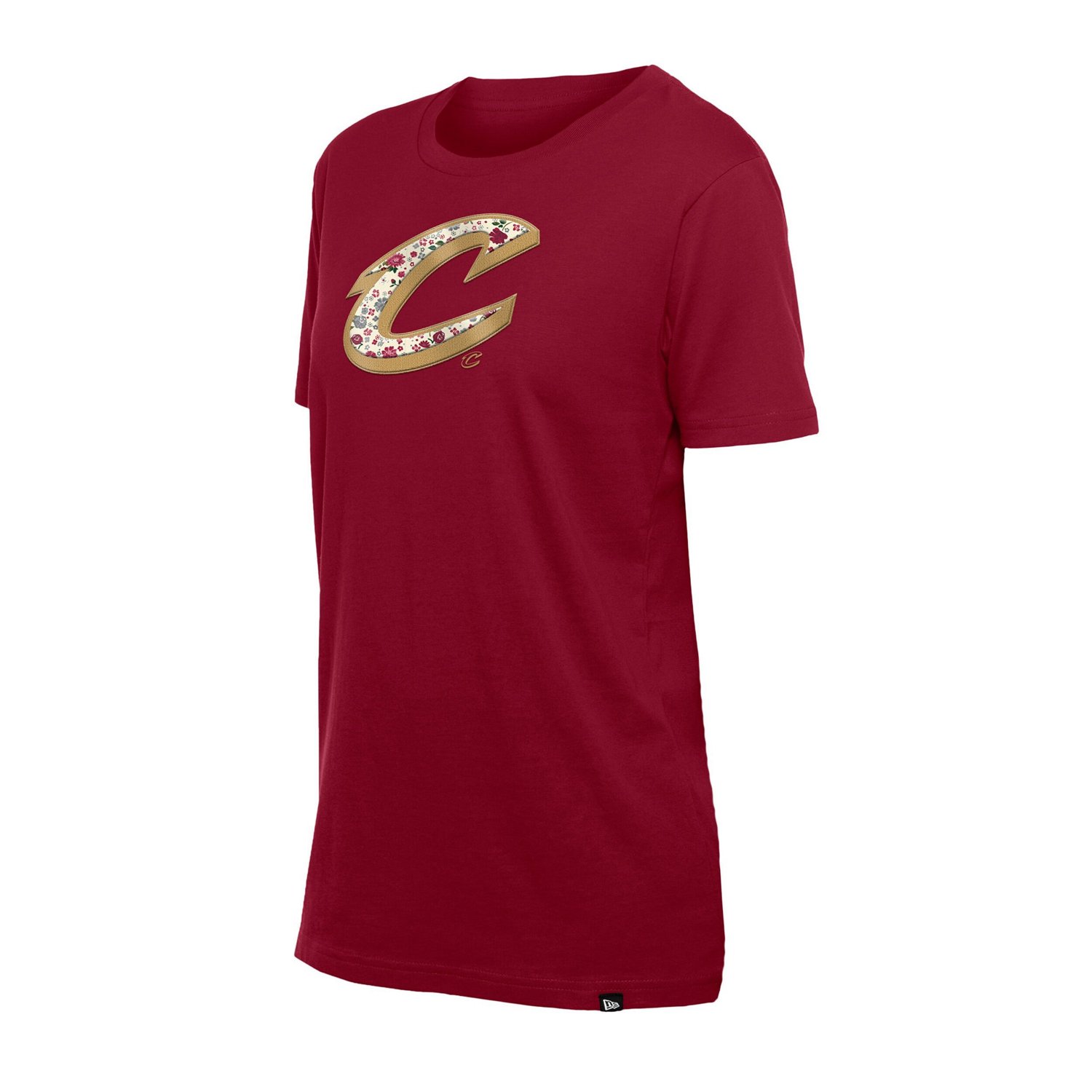 New Era Cleveland Cavaliers Glam Game Flower T-Shirt                                                                             - view number 2