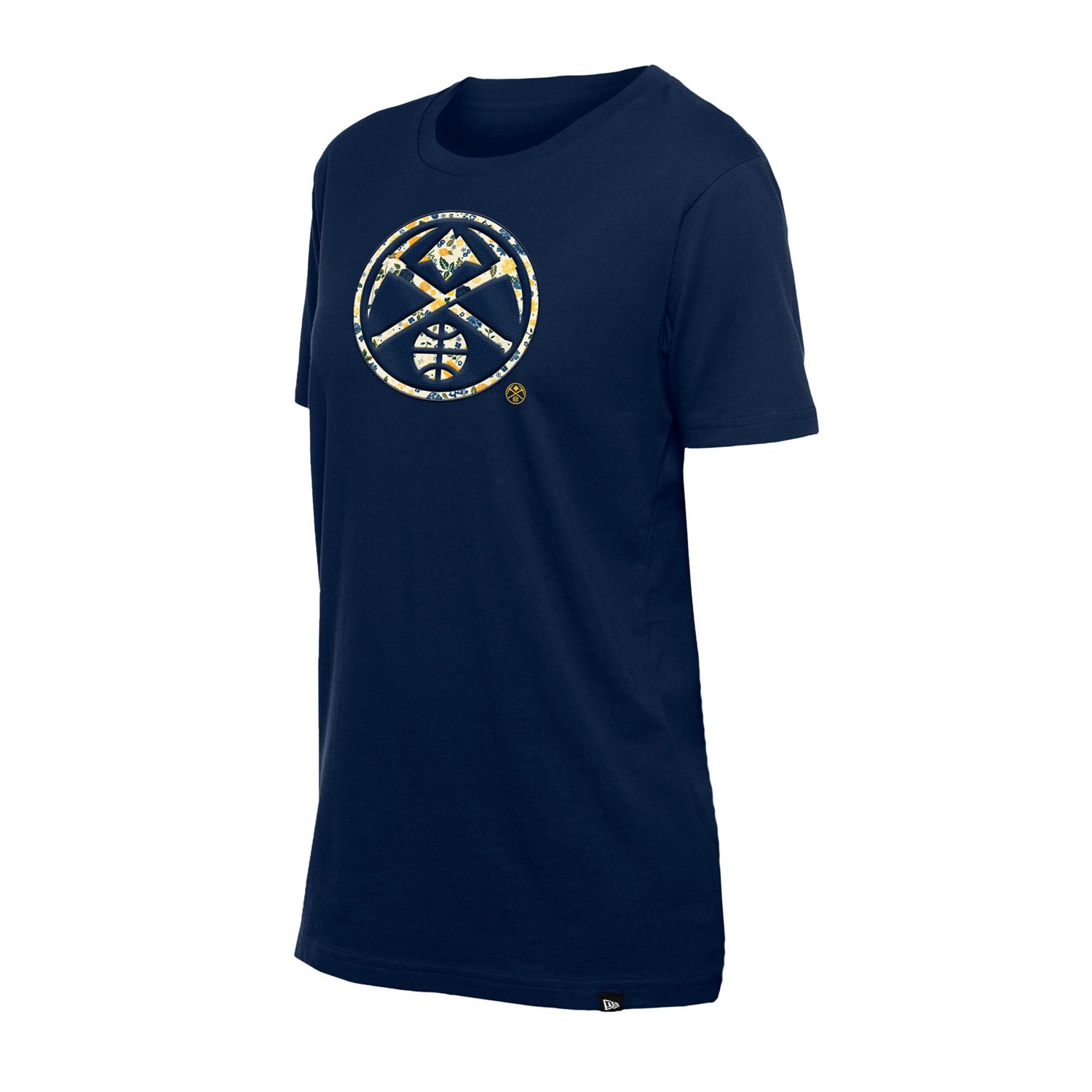New Era Denver Nuggets Glam Game Flower T-Shirt                                                                                  - view number 2