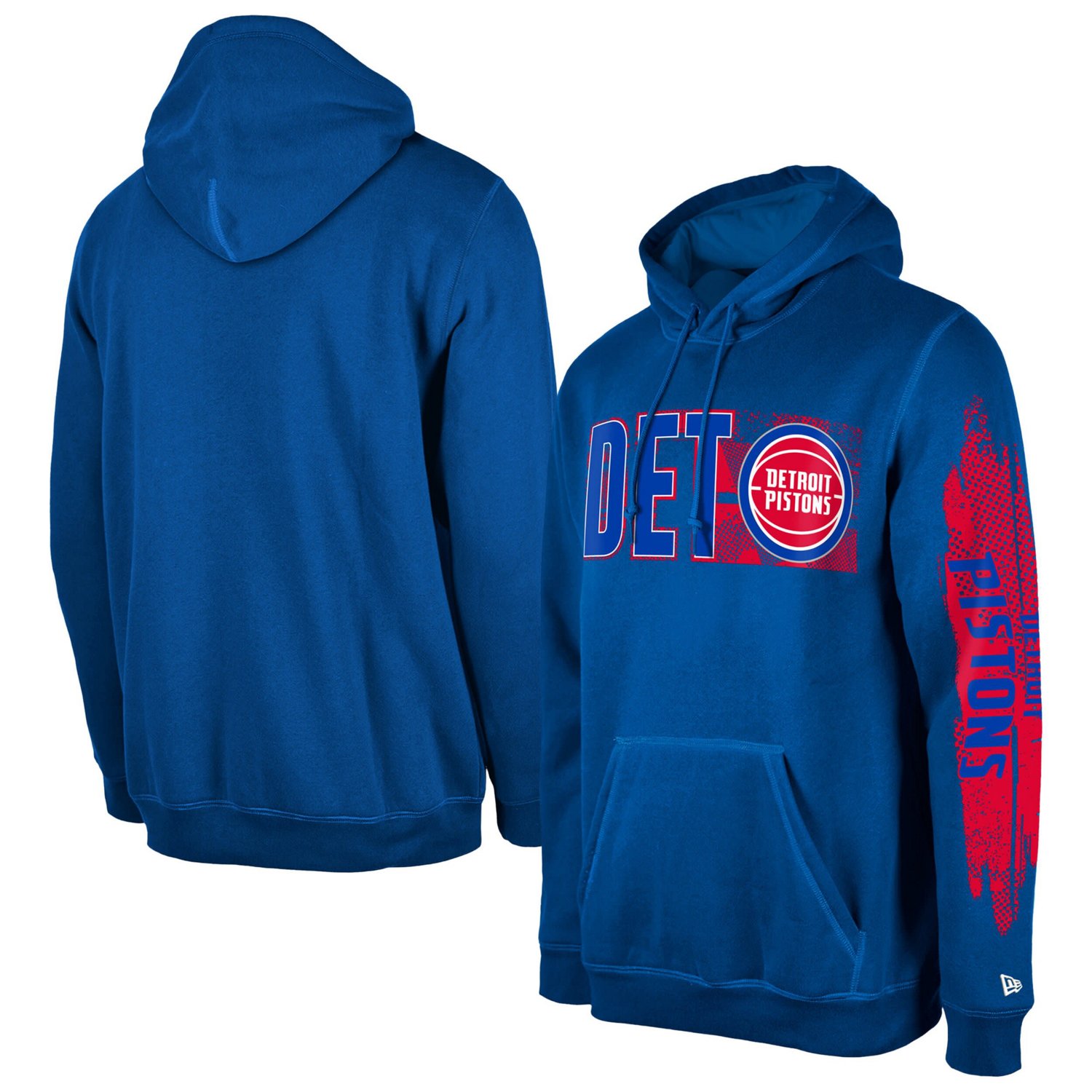 New Era Detroit Pistons Tip-Off Collection Pullover Hoodie