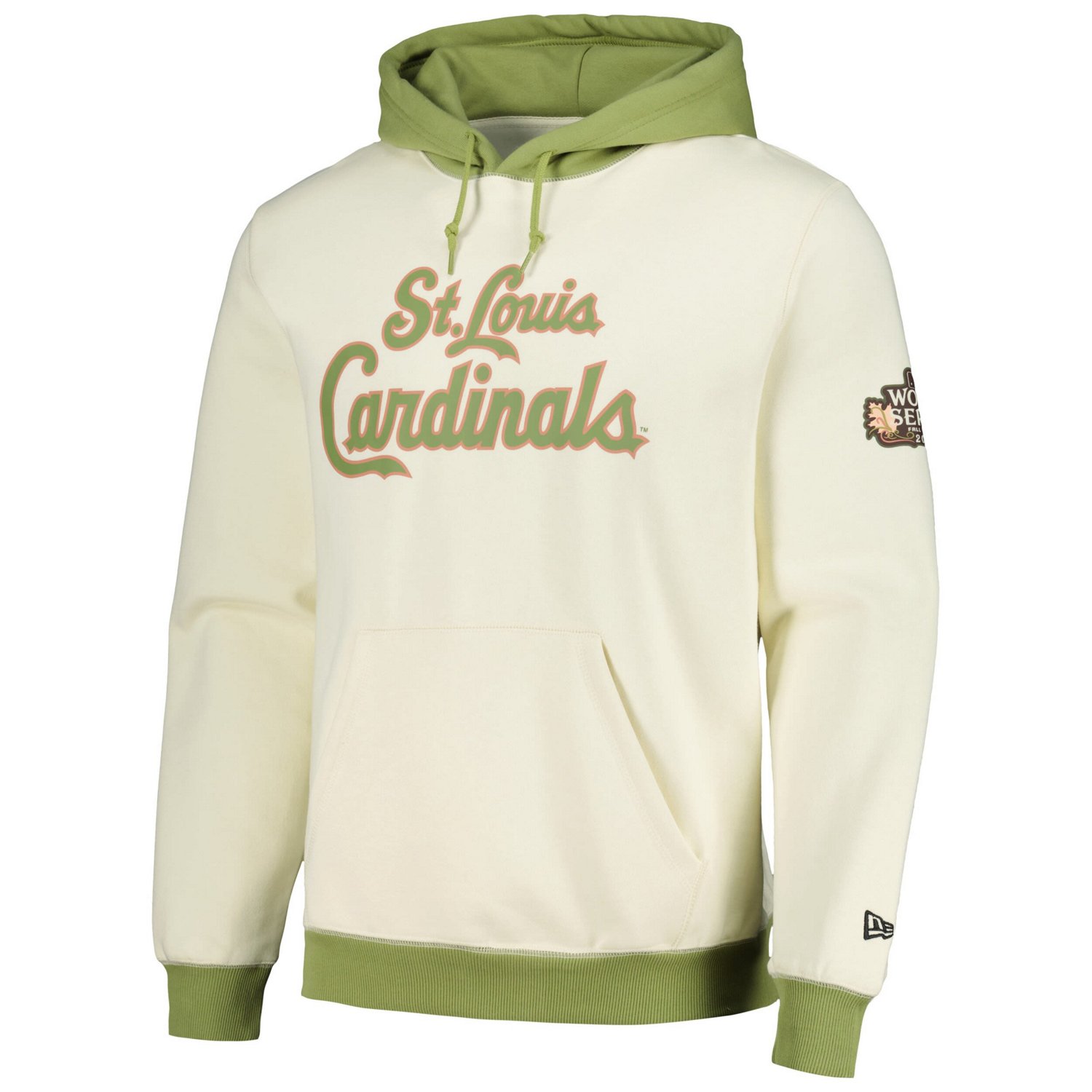New Era Green St Louis Cardinals Color Pop Pullover Hoodie - view number 2