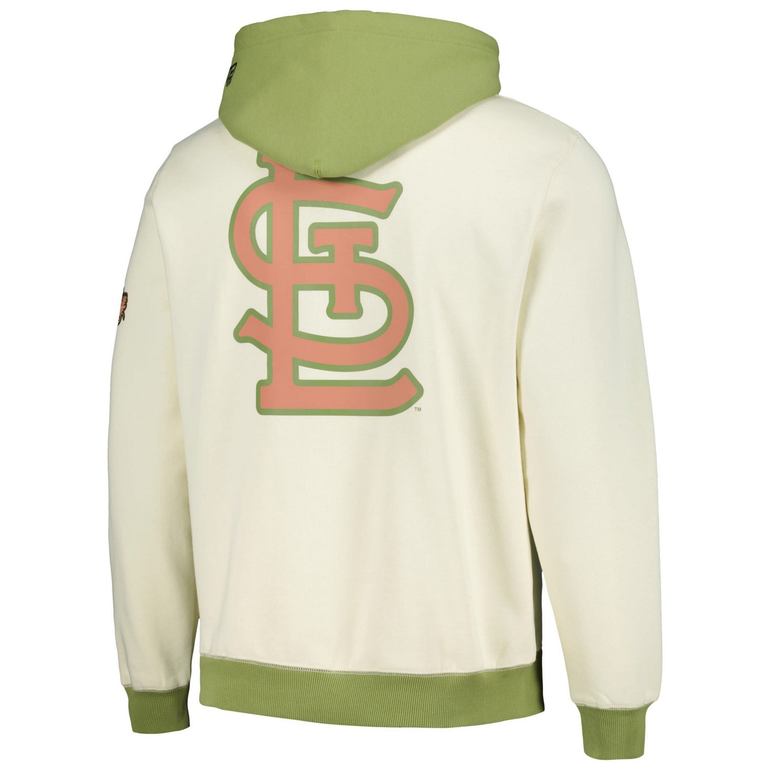 New Era Green St Louis Cardinals Color Pop Pullover Hoodie - view number 3