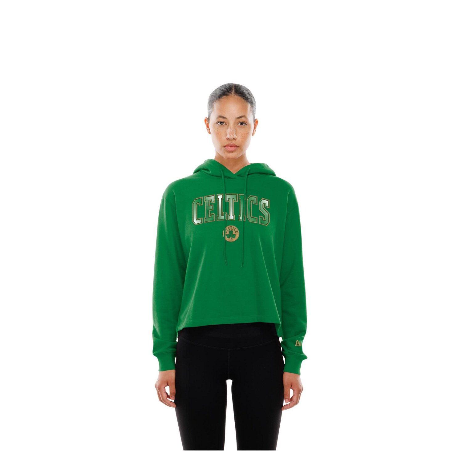 New Era Kelly Boston Celtics Glam Game Open Back Hoodie - view number 4