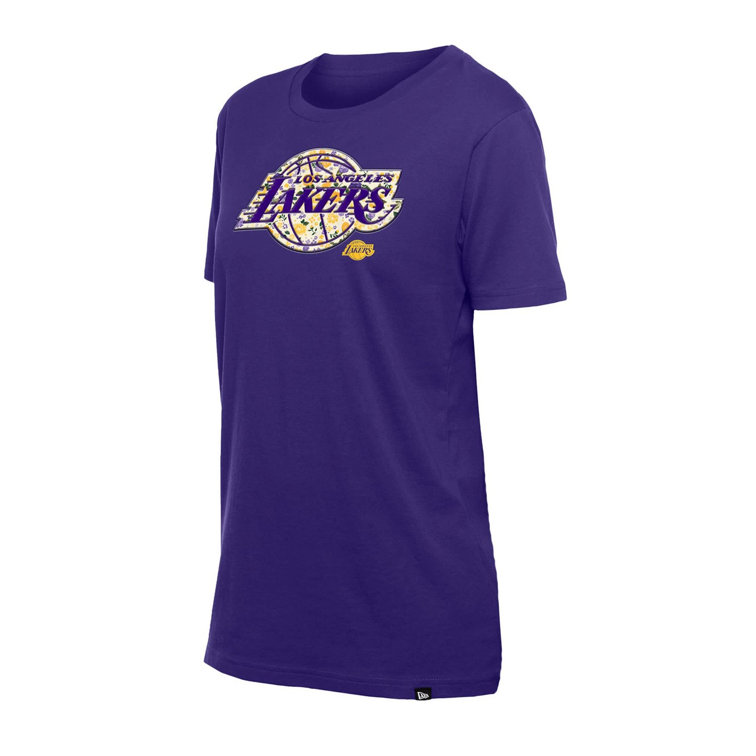 New Era Los Angeles Lakers Glam Game Flower T-Shirt                                                                              - view number 2