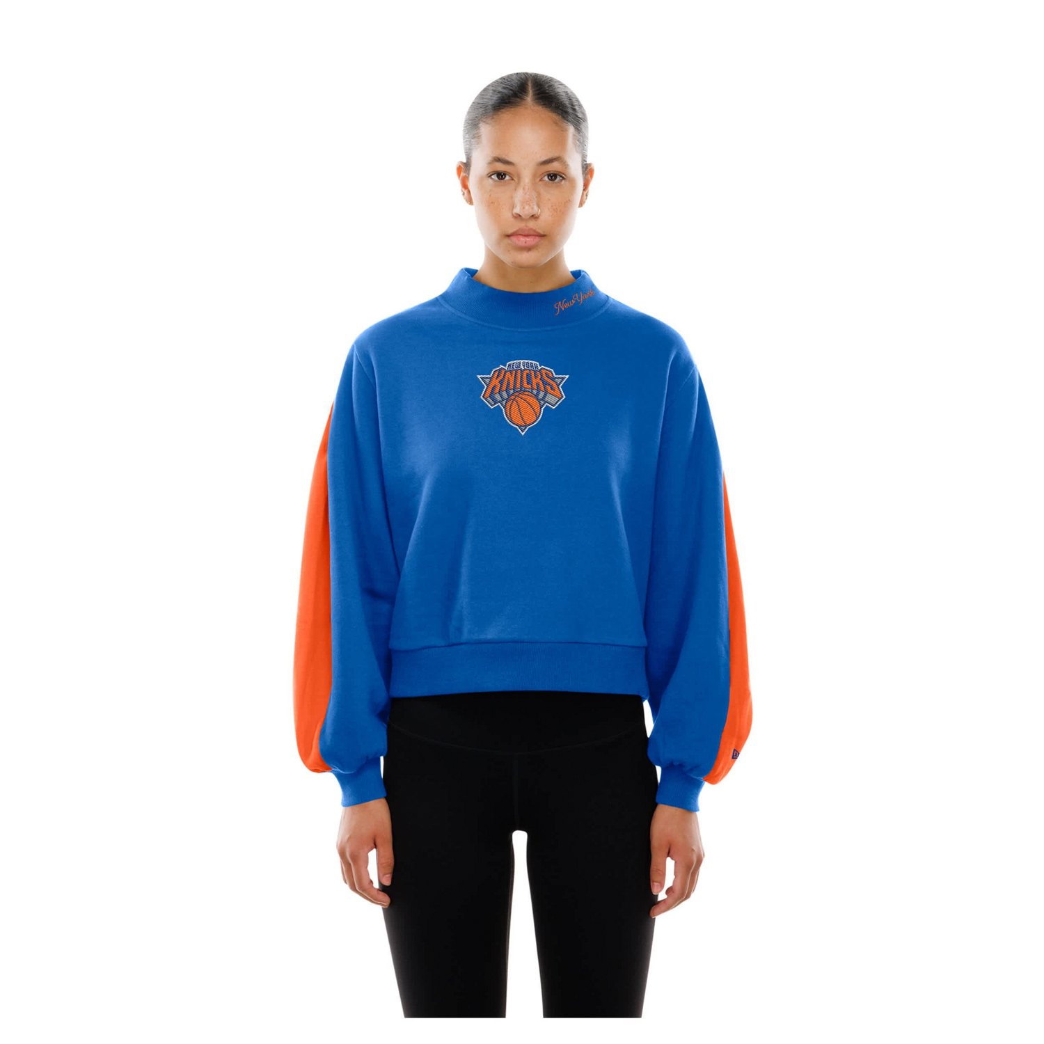 New Era New York Knicks Sport Night Balloon Sleeves Sweatshirt - view number 4