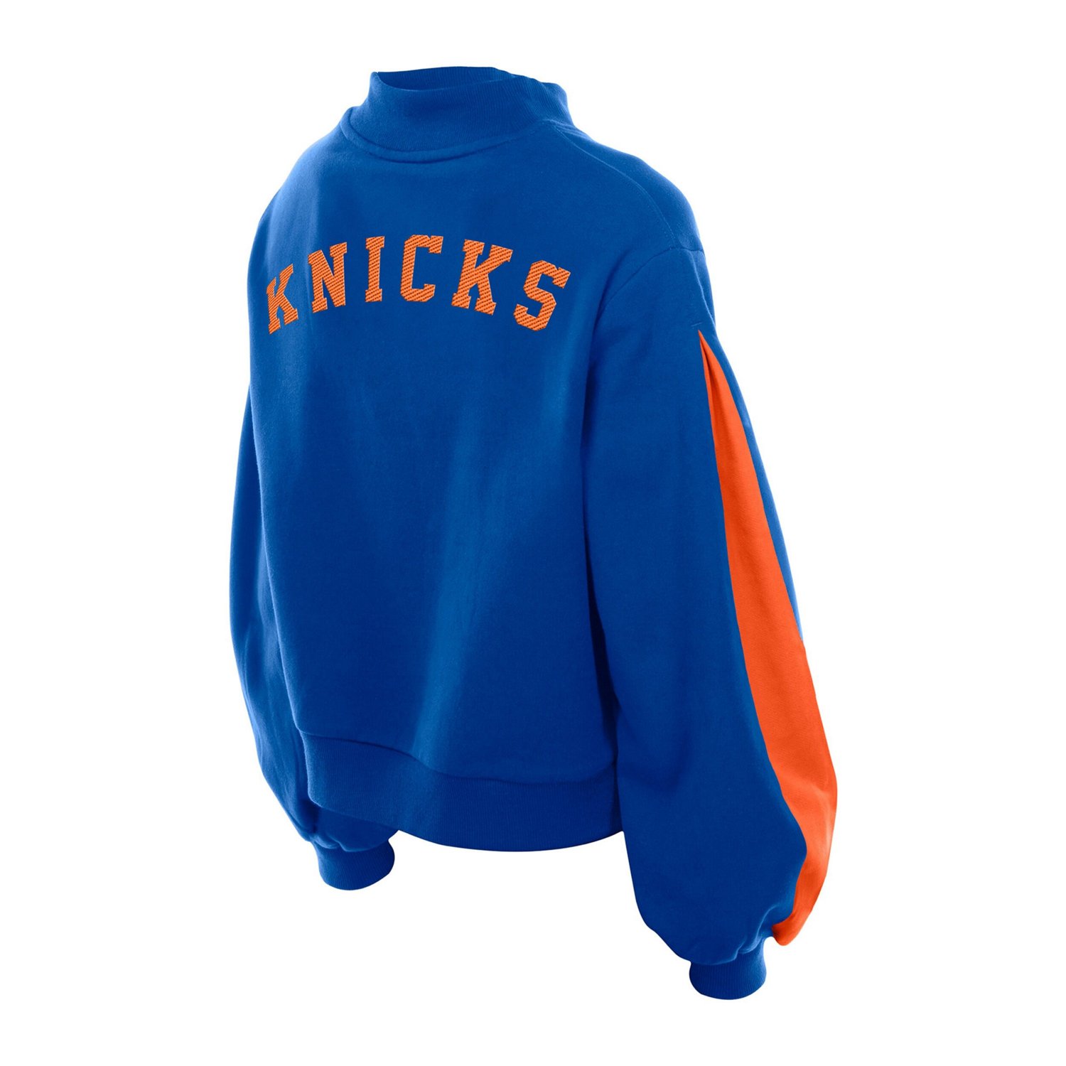 New Era New York Knicks Sport Night Balloon Sleeves Sweatshirt - view number 3