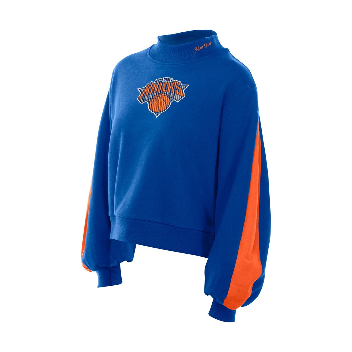 New Era New York Knicks Sport Night Balloon Sleeves Sweatshirt - view number 2