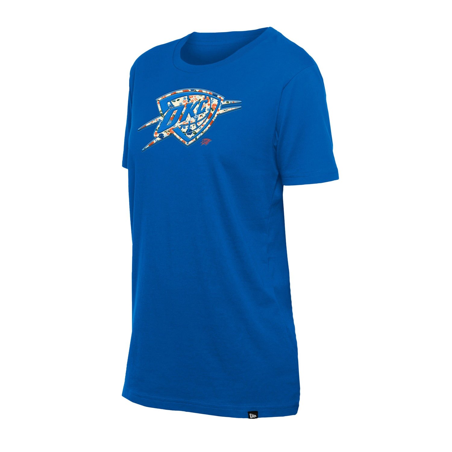 New Era Oklahoma City Thunder Glam Game Flower T-Shirt                                                                           - view number 2