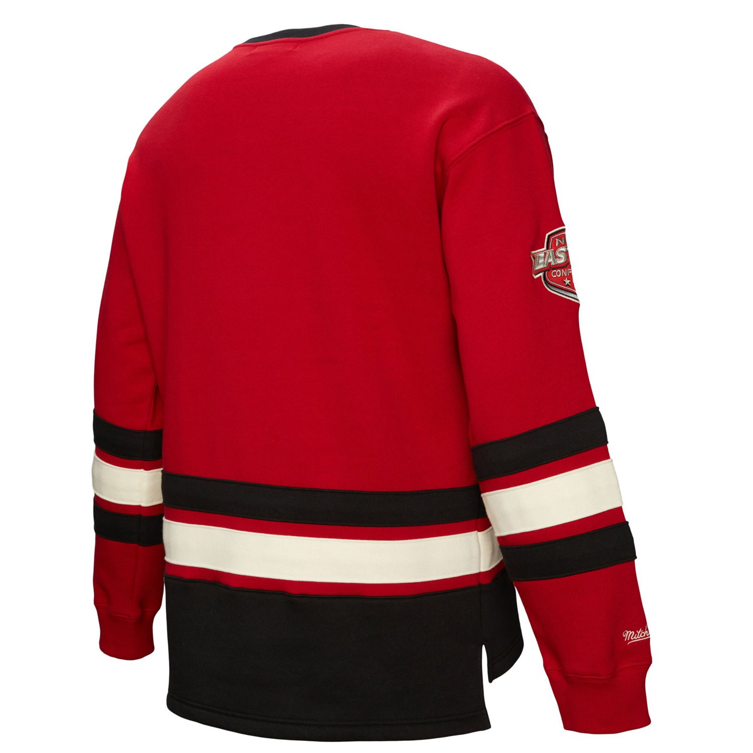 New Jersey Devils Heritage Lace-Up Pullover Sweatshirt - view number 3