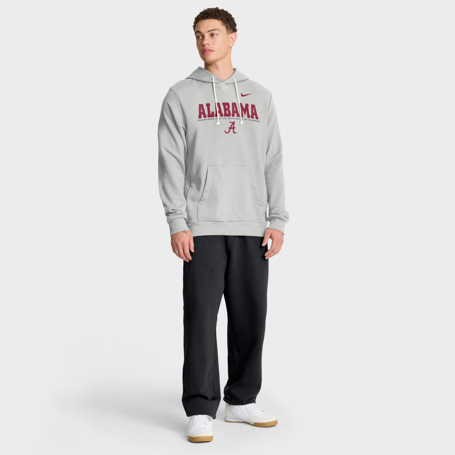 Nike Alabama Crimson Tide 2025 Sideline Standard Issue Dri-FIT Hoodie - view number 3